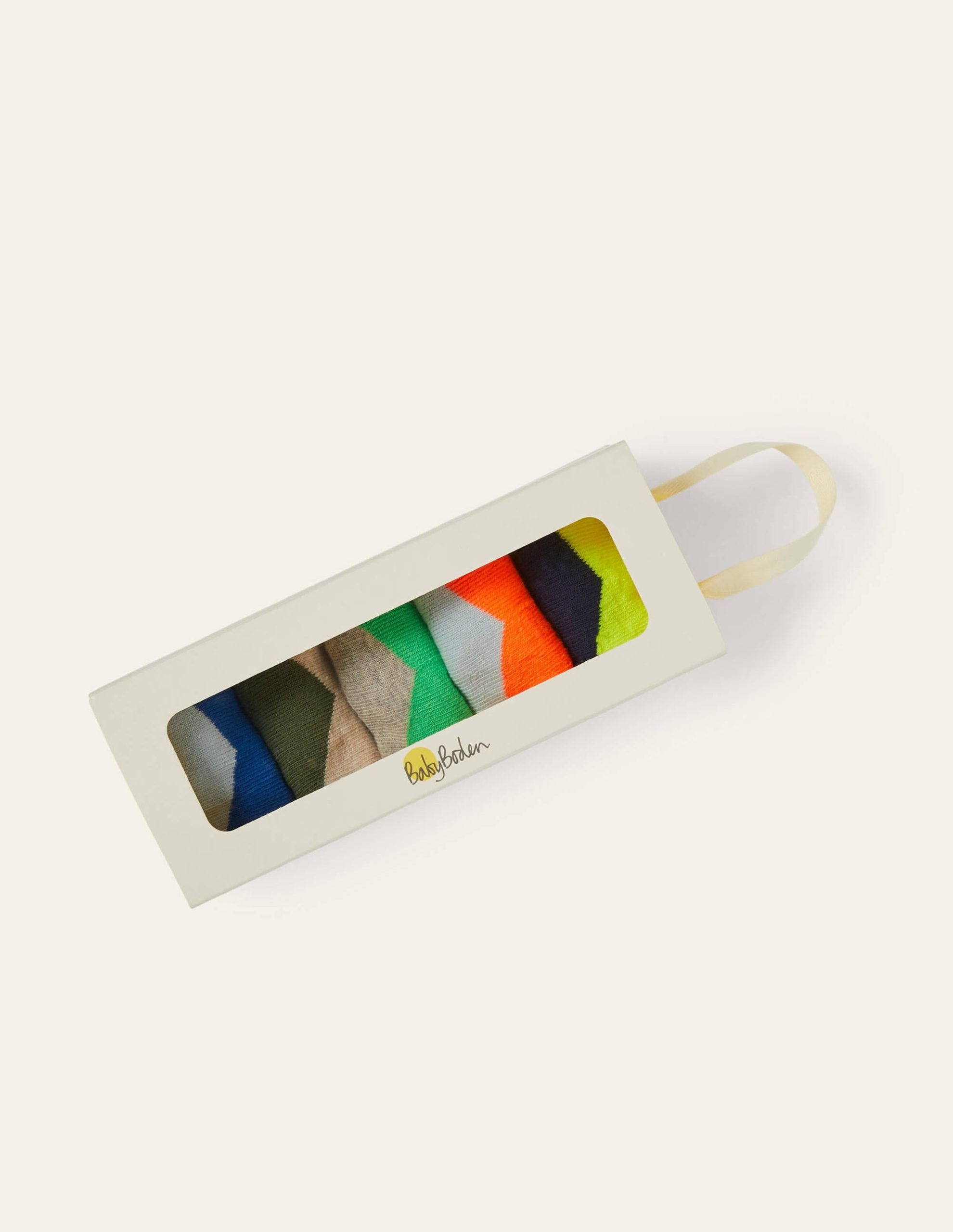 Ankle Socks 5 Pack-Multi Chevron - Image 2