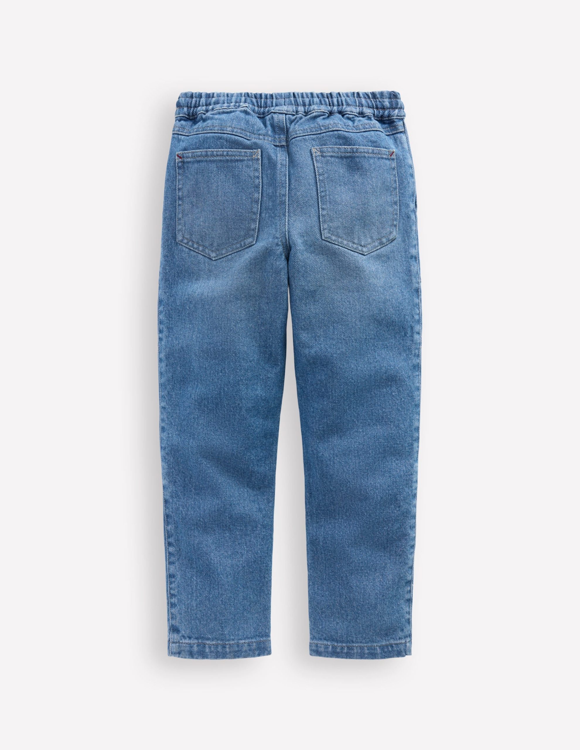 Warrior Knee Jeans-Mid Blue Wash - Image 7