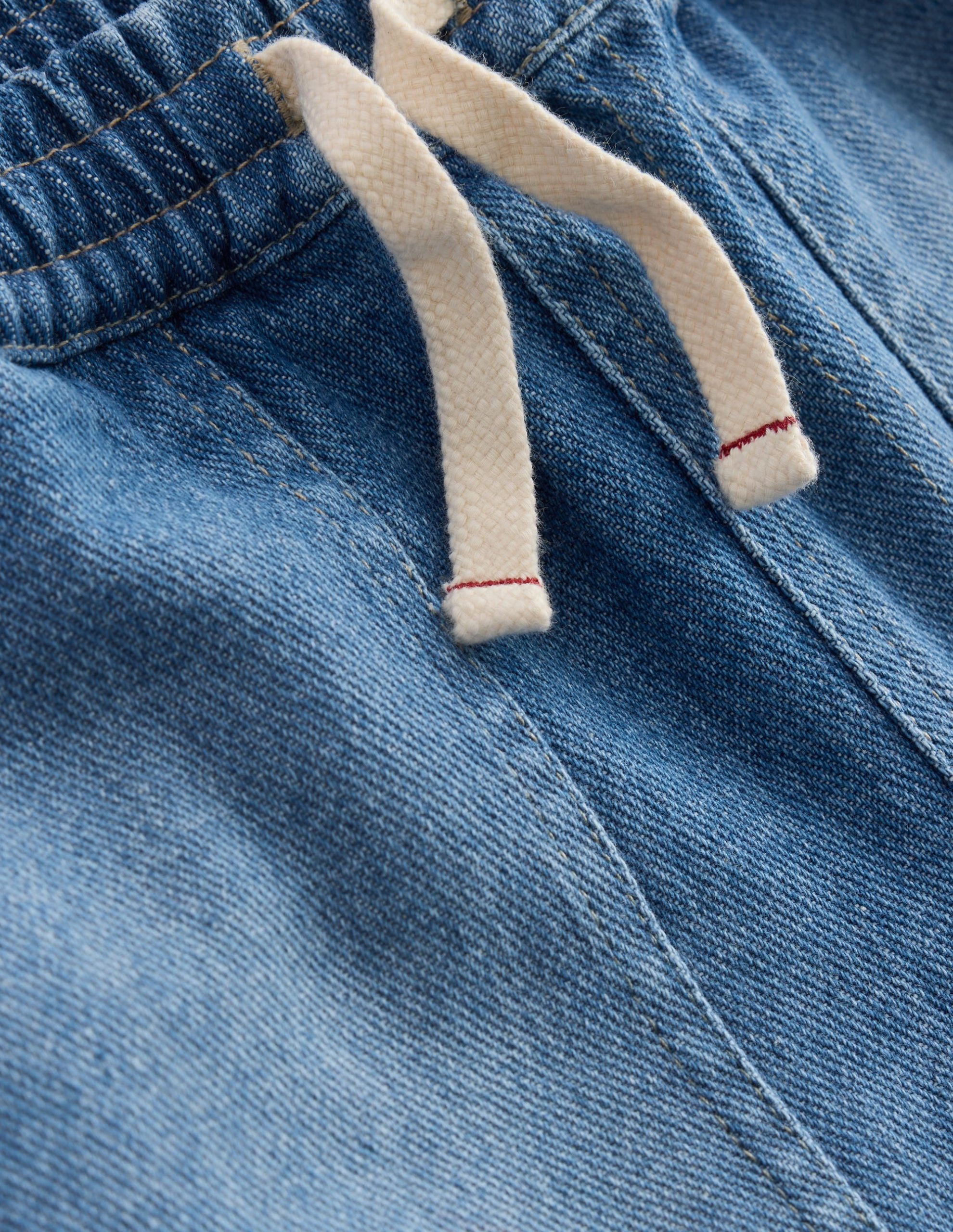 Warrior Knee Jeans-Mid Blue Wash - Image 8