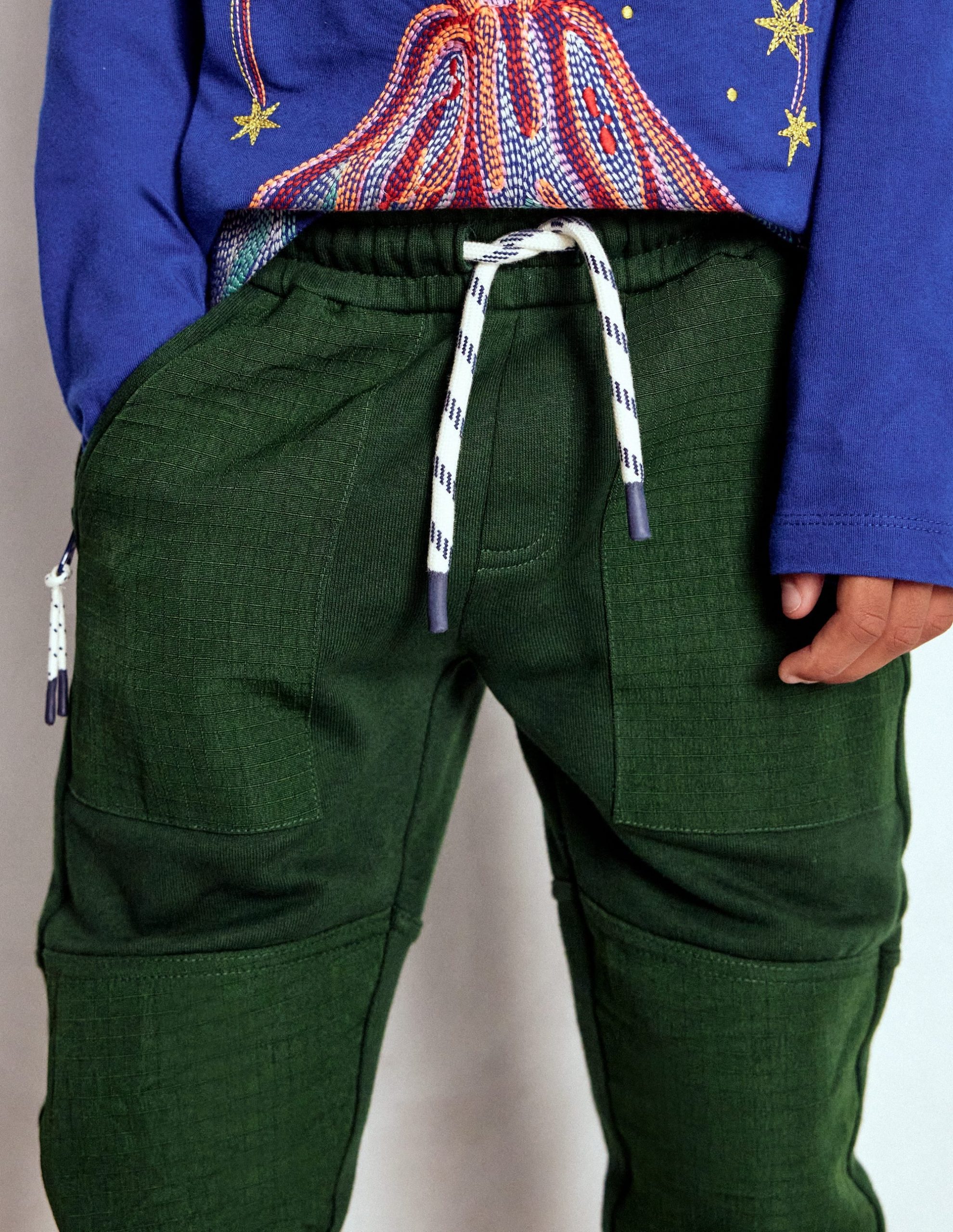 Warrior Knee Joggers-Pine Green Ripstop - Image 2