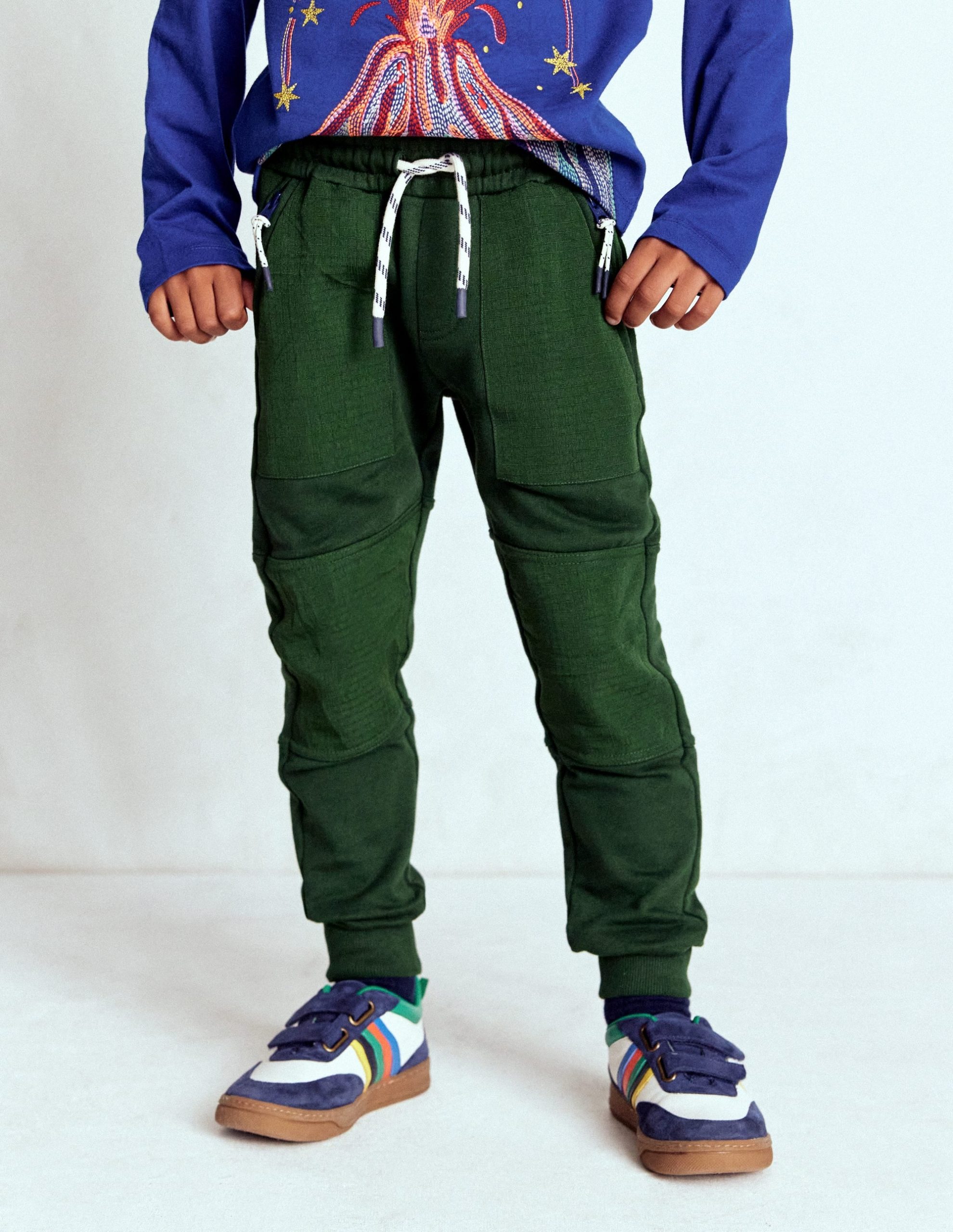 Warrior Knee Joggers-Pine Green Ripstop - Image 3