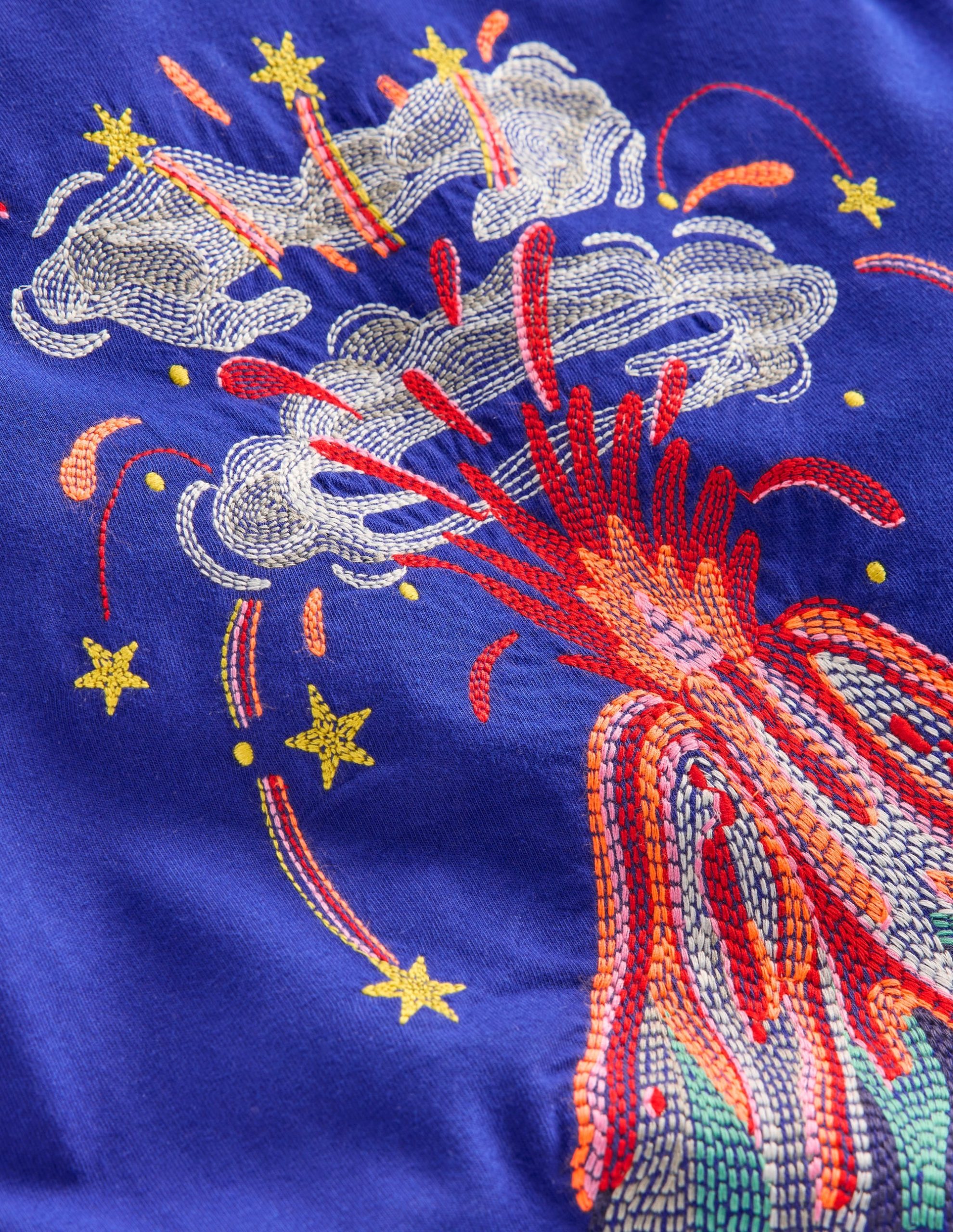 Superstitch Long Sleeve Top-Multi Volcanoes - Image 5