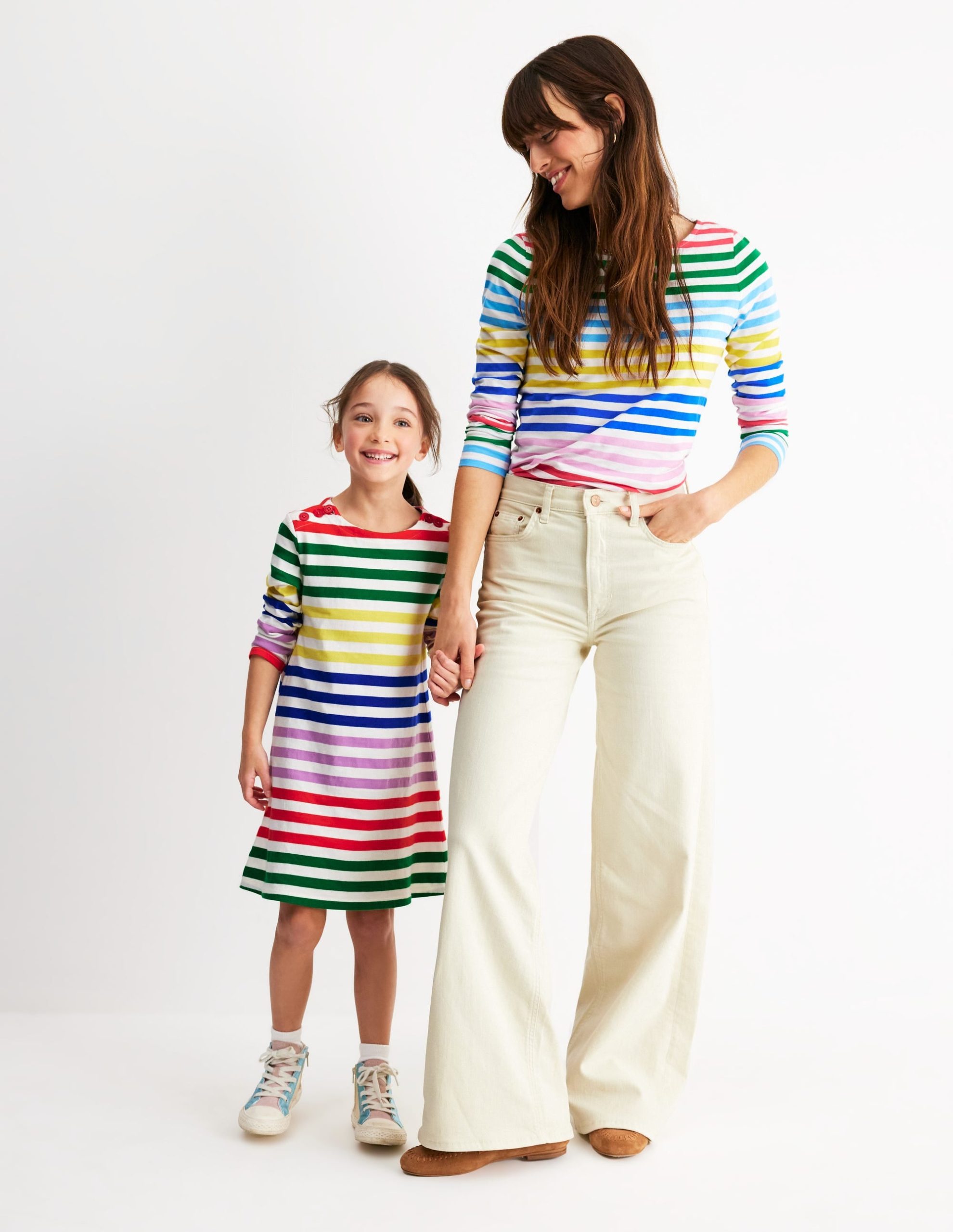 Fun Breton Dress-Multi Stripe - Image 4