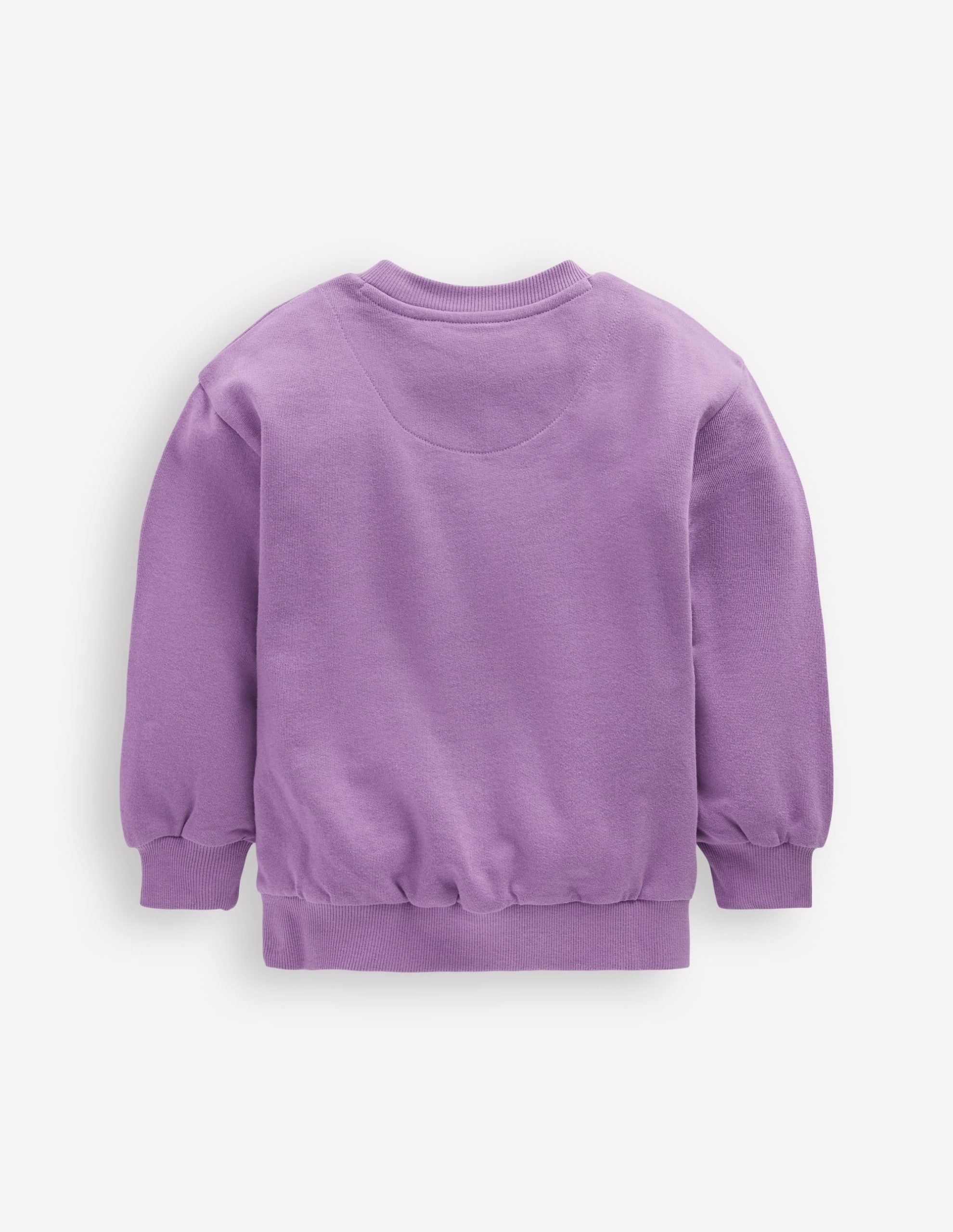 Bobbie Appliqué Sweatshirt-Aster Purple Apple - Image 2