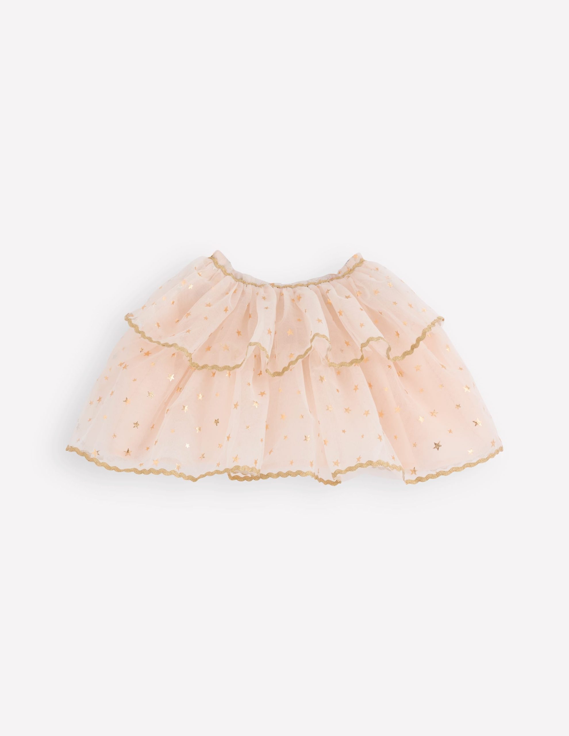 Tulle Cape-Soft Ivory/ Gold Confetti - Image 3