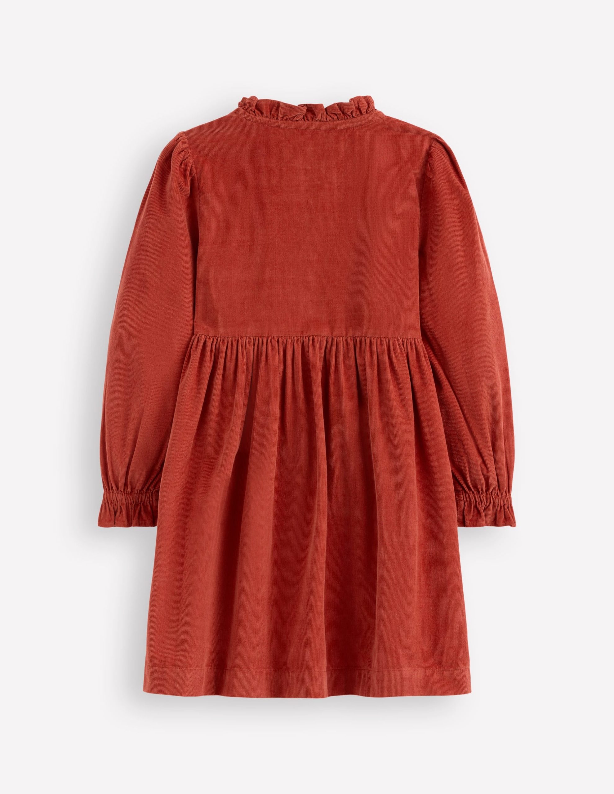 Suki Long Sleeve Smocked Dress-Copper - Image 2