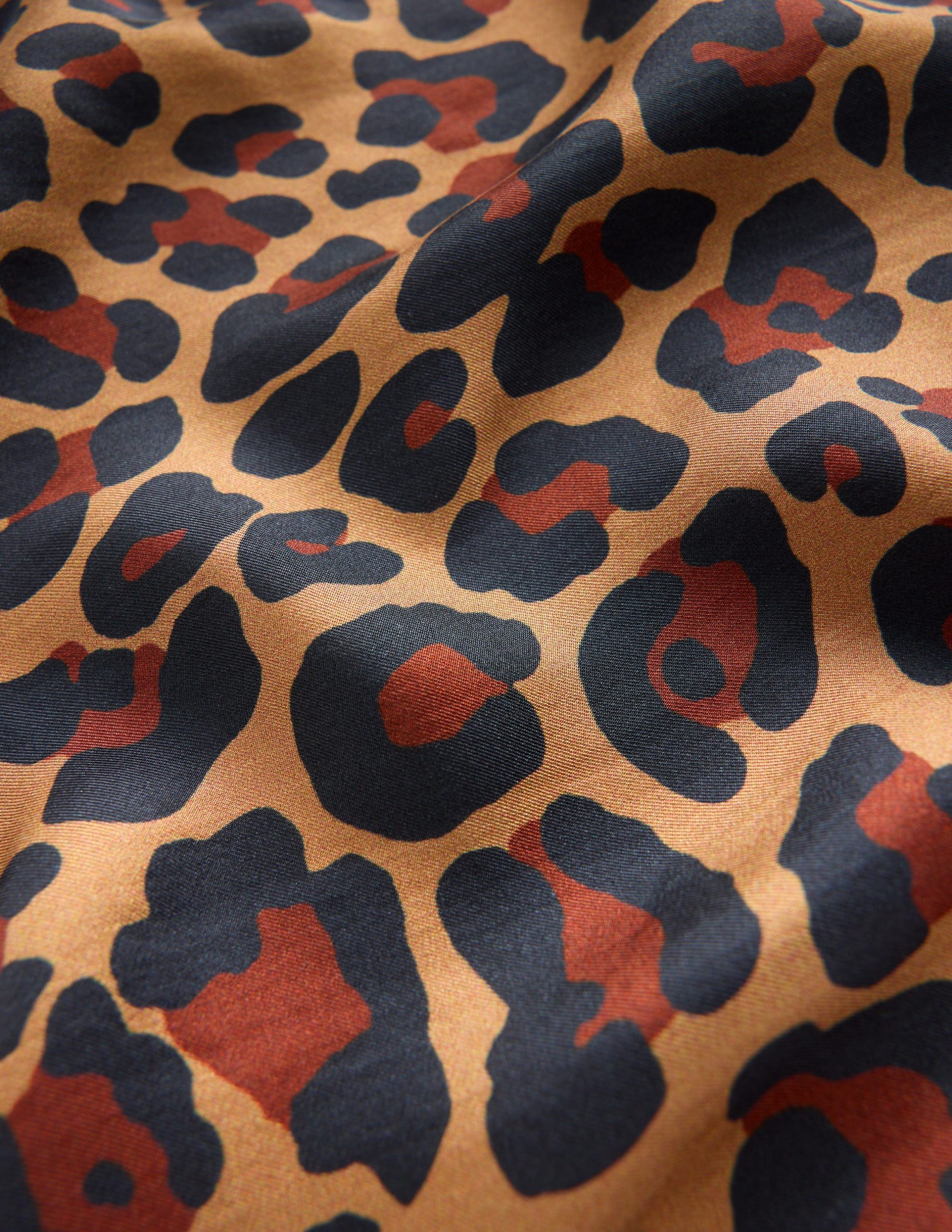 Elisabeth Silk Square Scarf-Multi. Cheetah Pop - Image 3