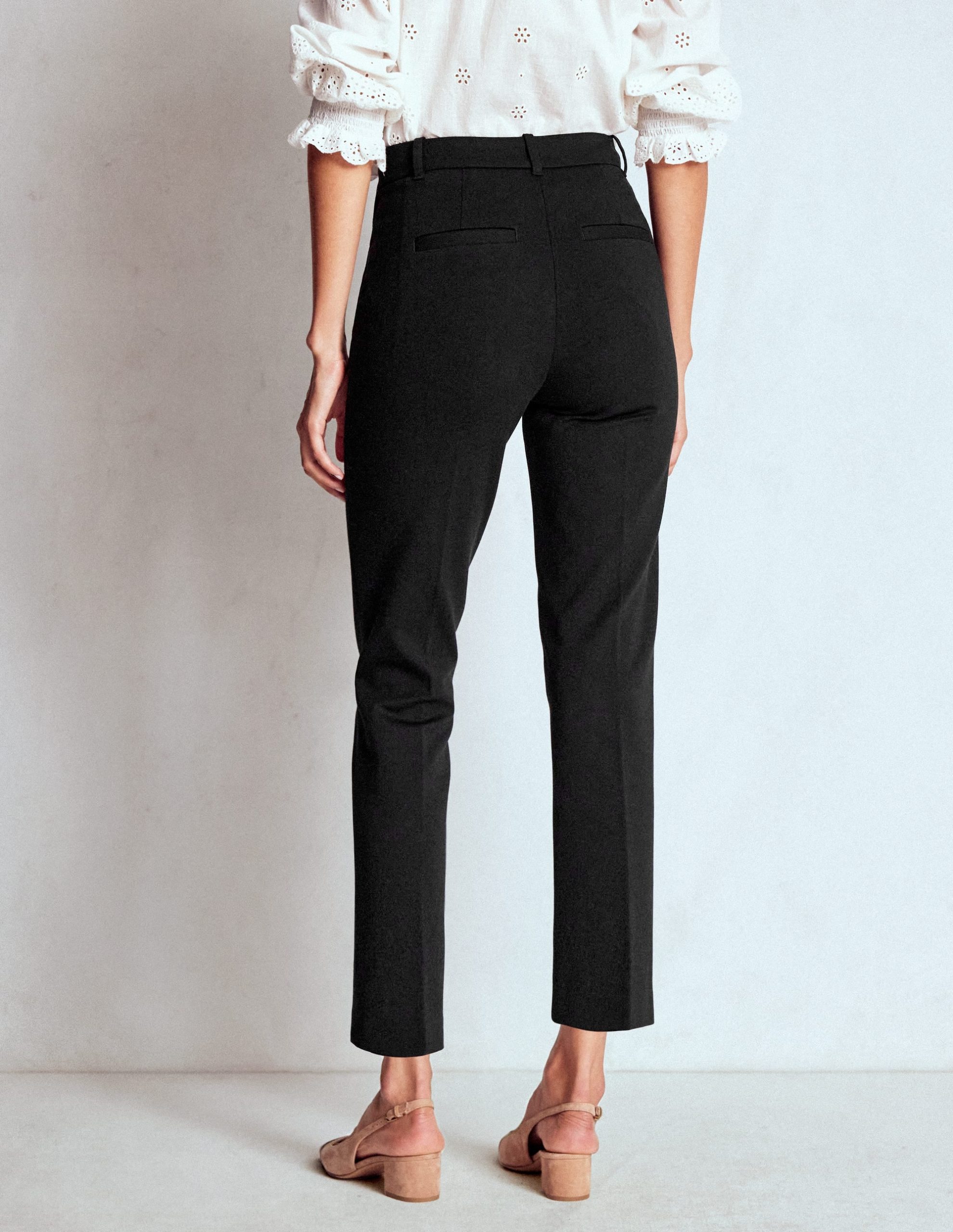 Highgate Ponte Pants-Black - Image 4