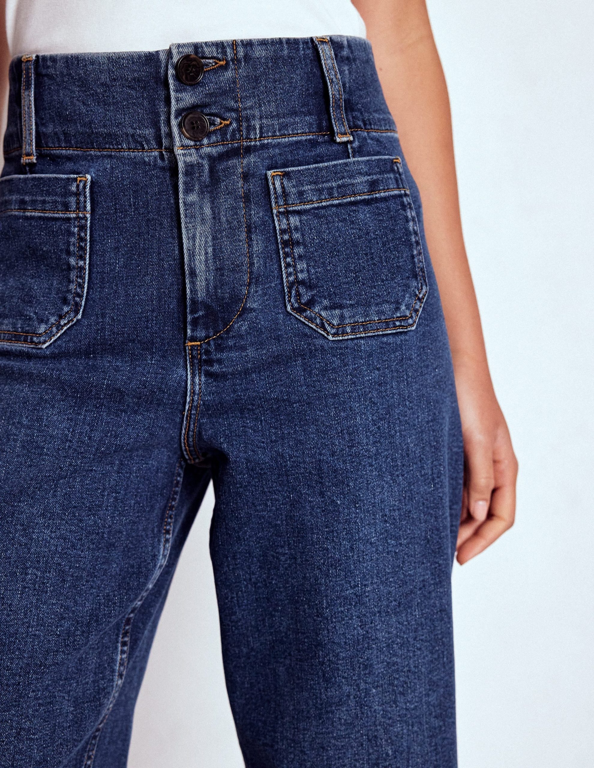 Primrose Cropped Pants-Mid Vintage - Image 6