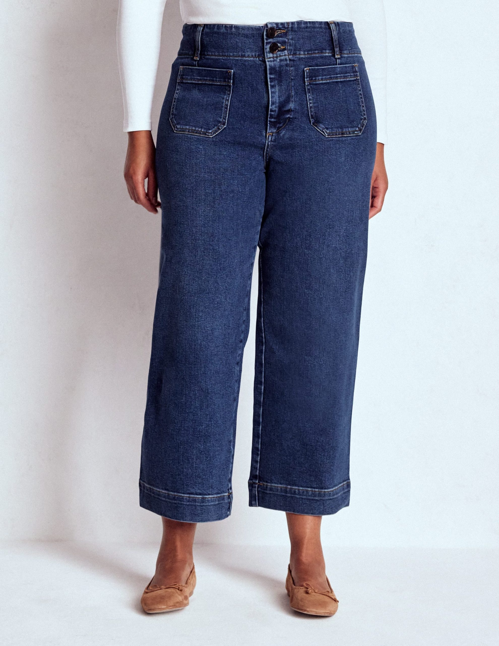 Primrose Cropped Pants-Mid Vintage - Image 10