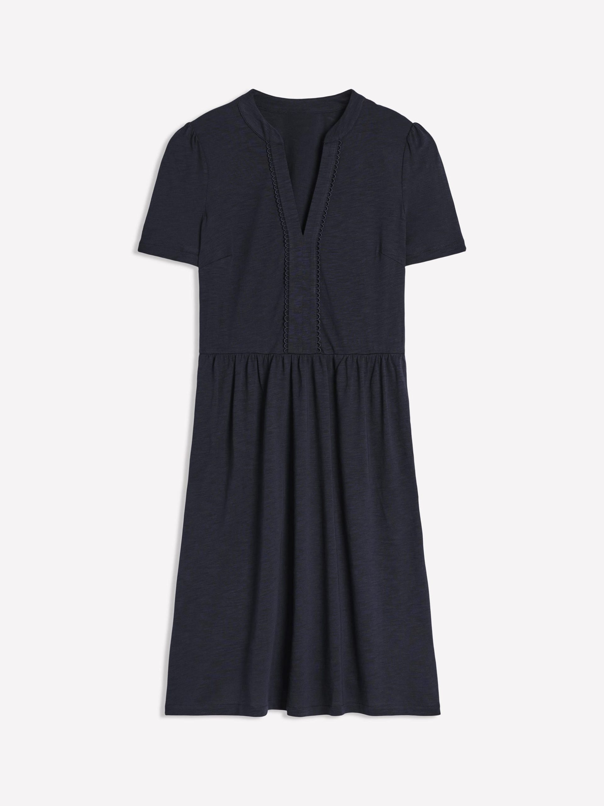 Naomi Short Sleeve Dress-Navy - Image 5