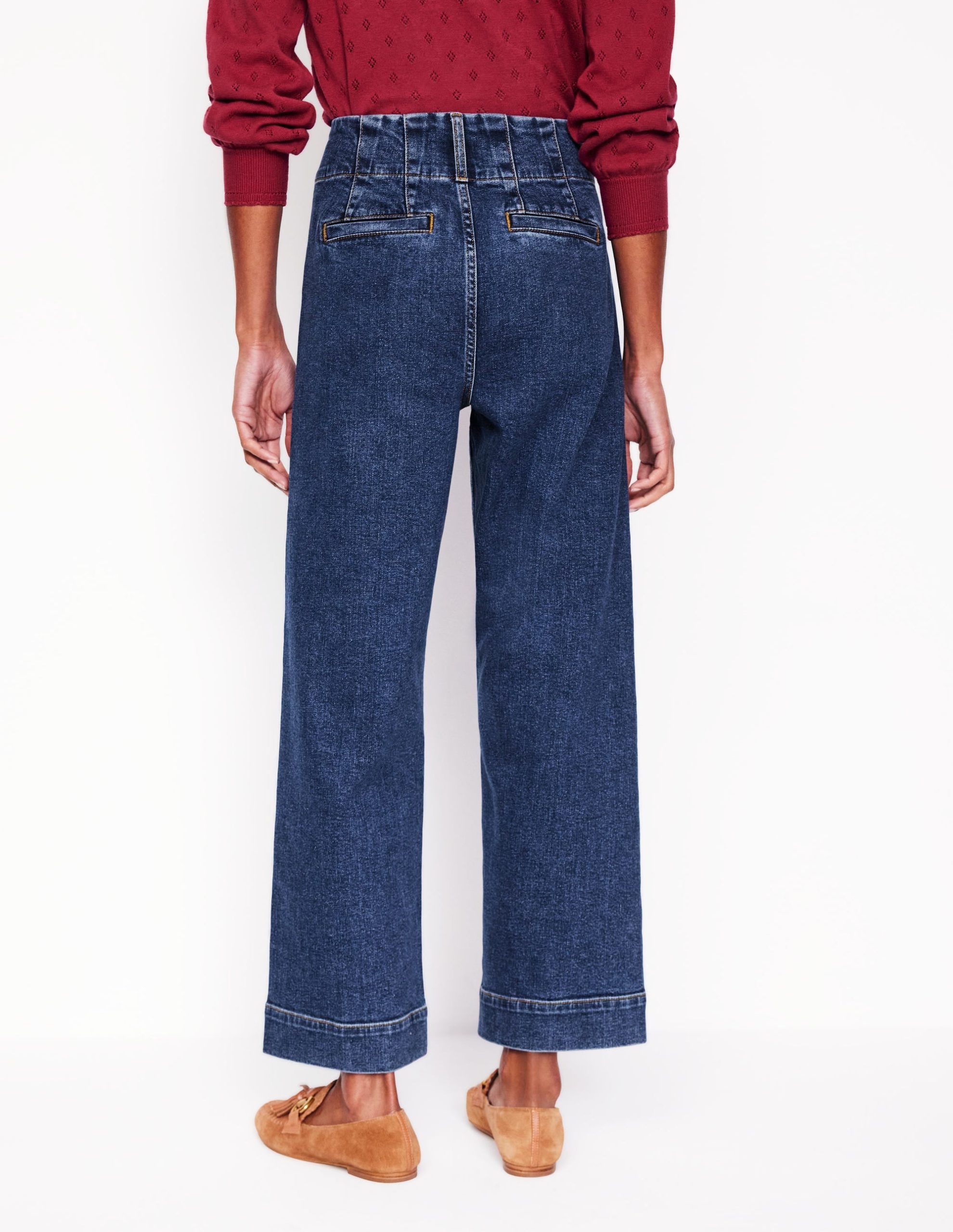 Primrose Cropped Pants-Mid Vintage - Image 3