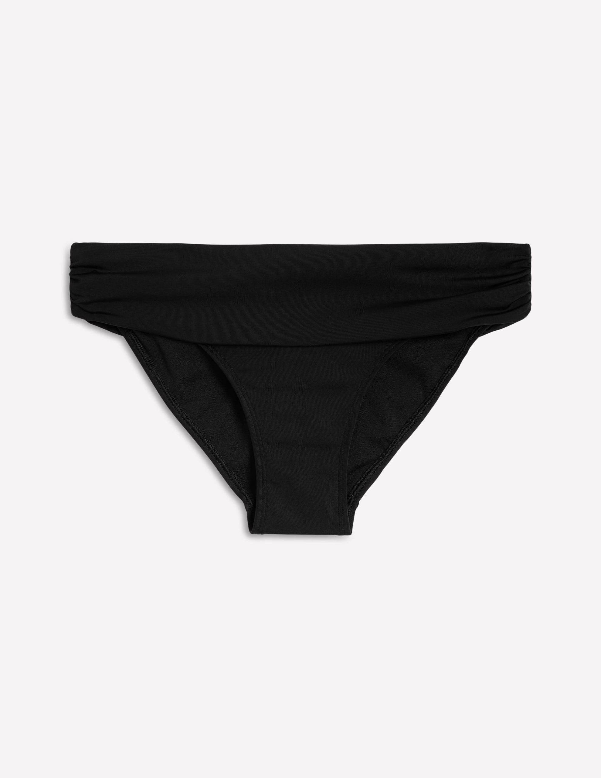 Classic Fold Bikini Bottoms-Black - Image 5
