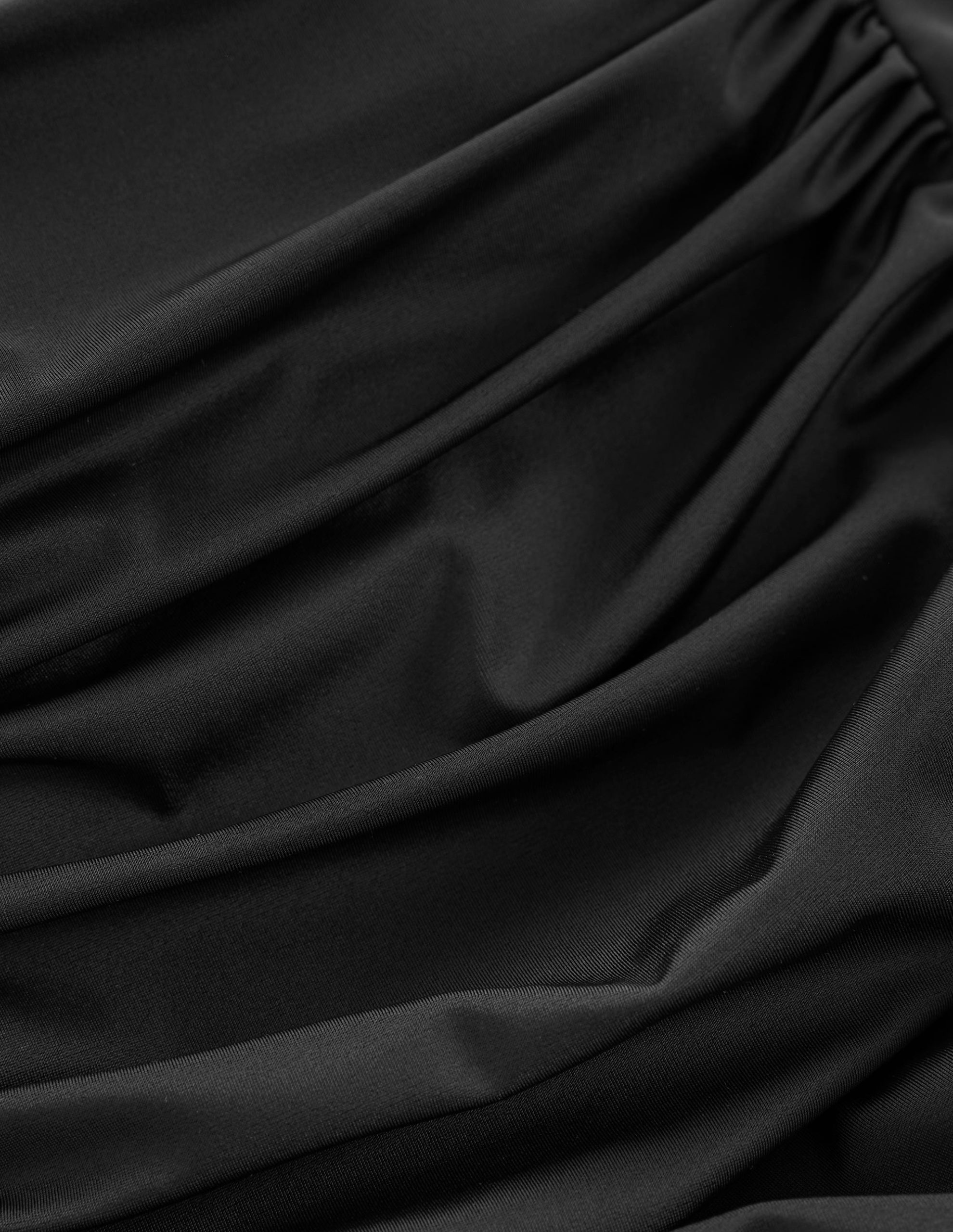 Kythira Ruched Swimsuit-Black - Image 7