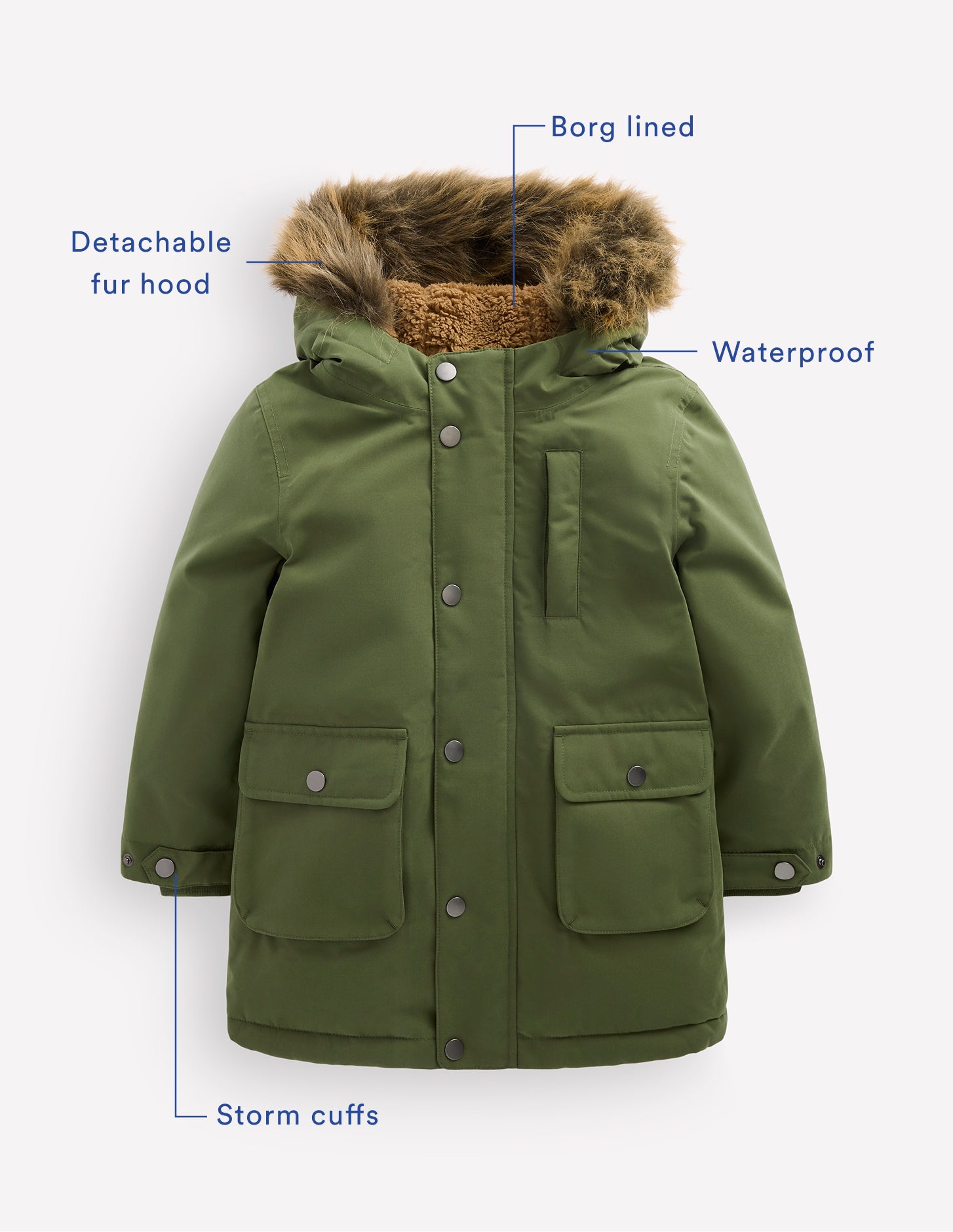 Authentic Waterproof Parka-Brunswick Green - Image 3
