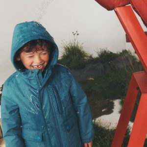 4-in-1 Waterproof Coat-Storm Blue