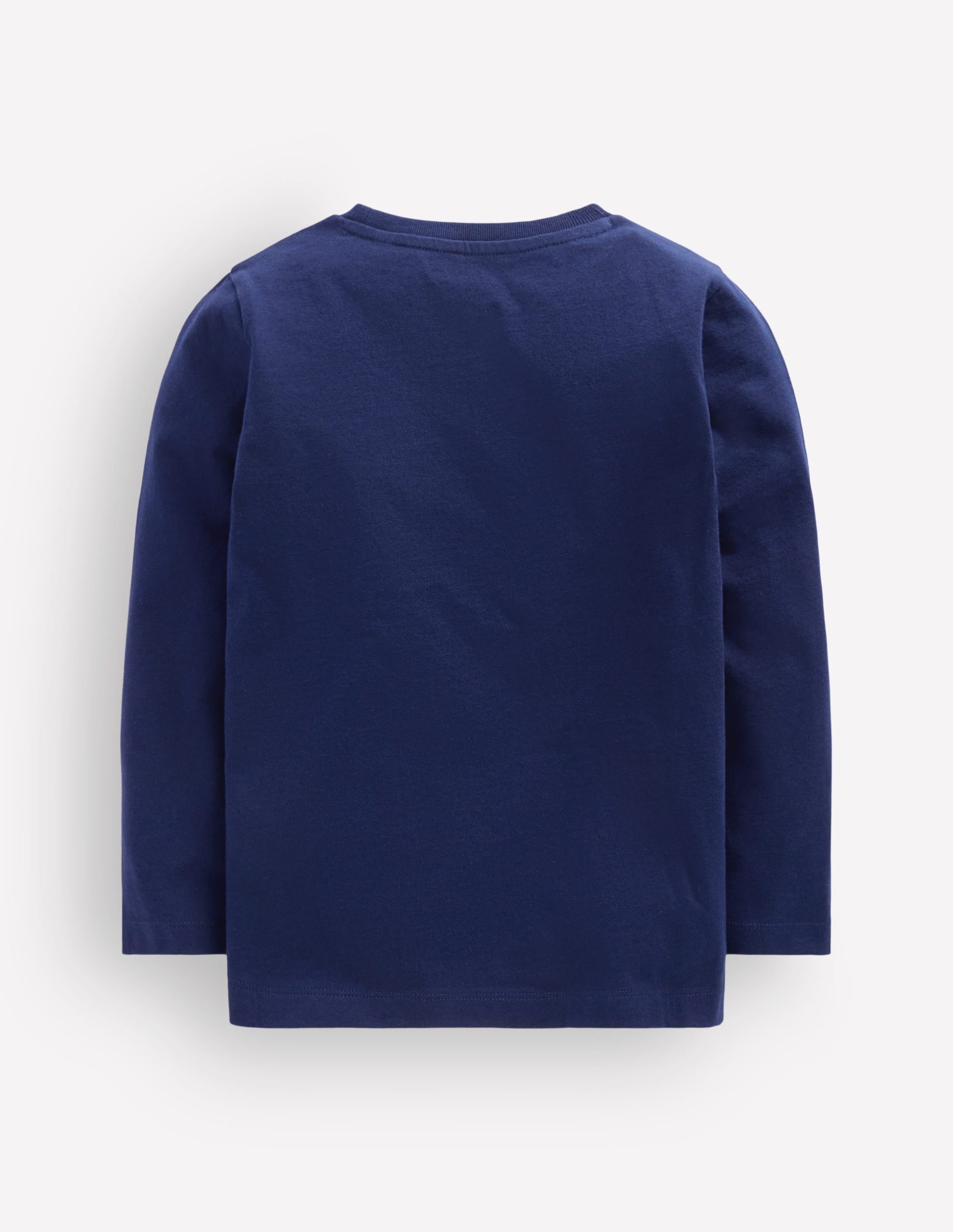 Superstitch Long Sleeve Top-College Navy Dinosaur - Image 2