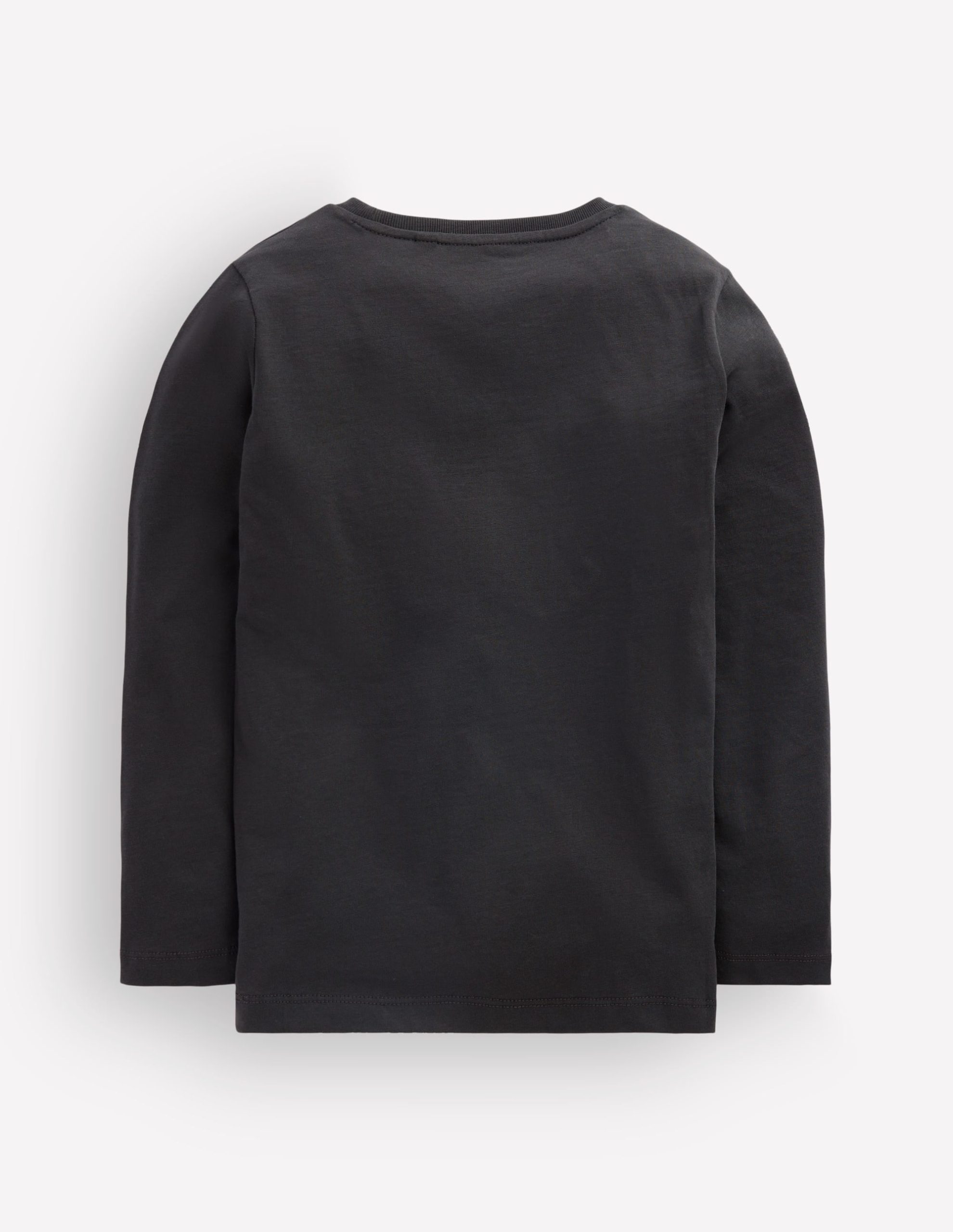Long Sleeve Glow T-shirt-Shadow Grey. Skeleton Band - Image 2