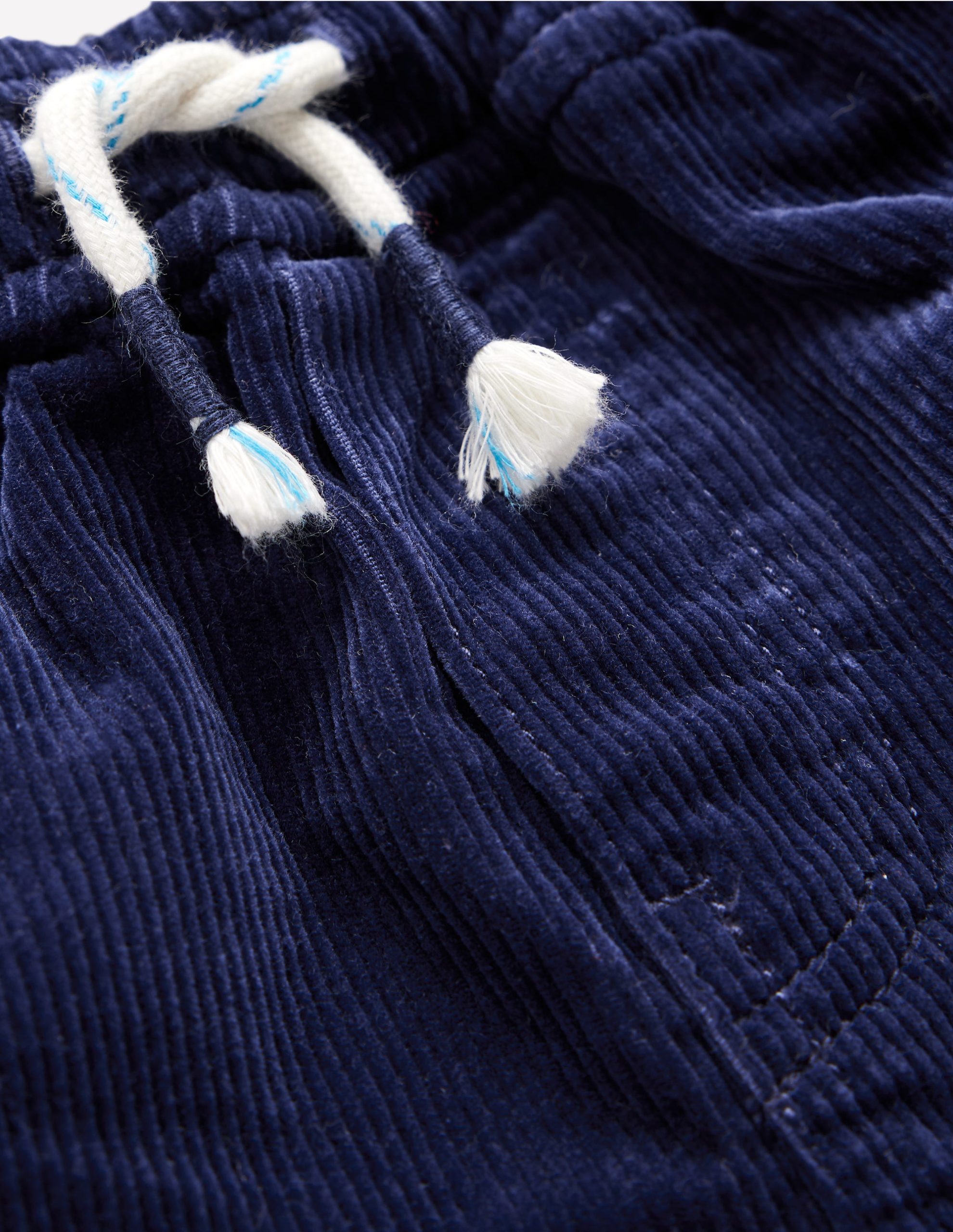 Slim Pull-on Pants-College Navy Cord - Image 3
