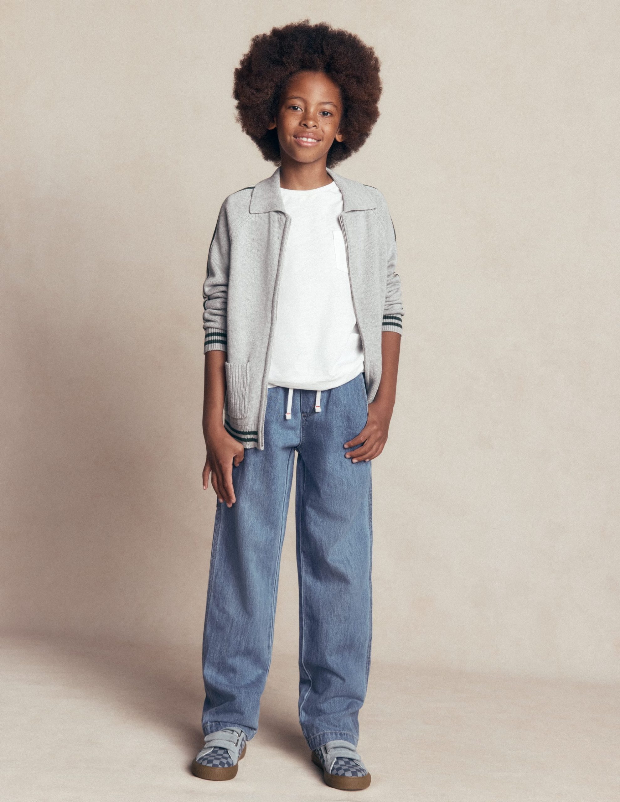 Pull-on Carpenter Jeans-Light Wash