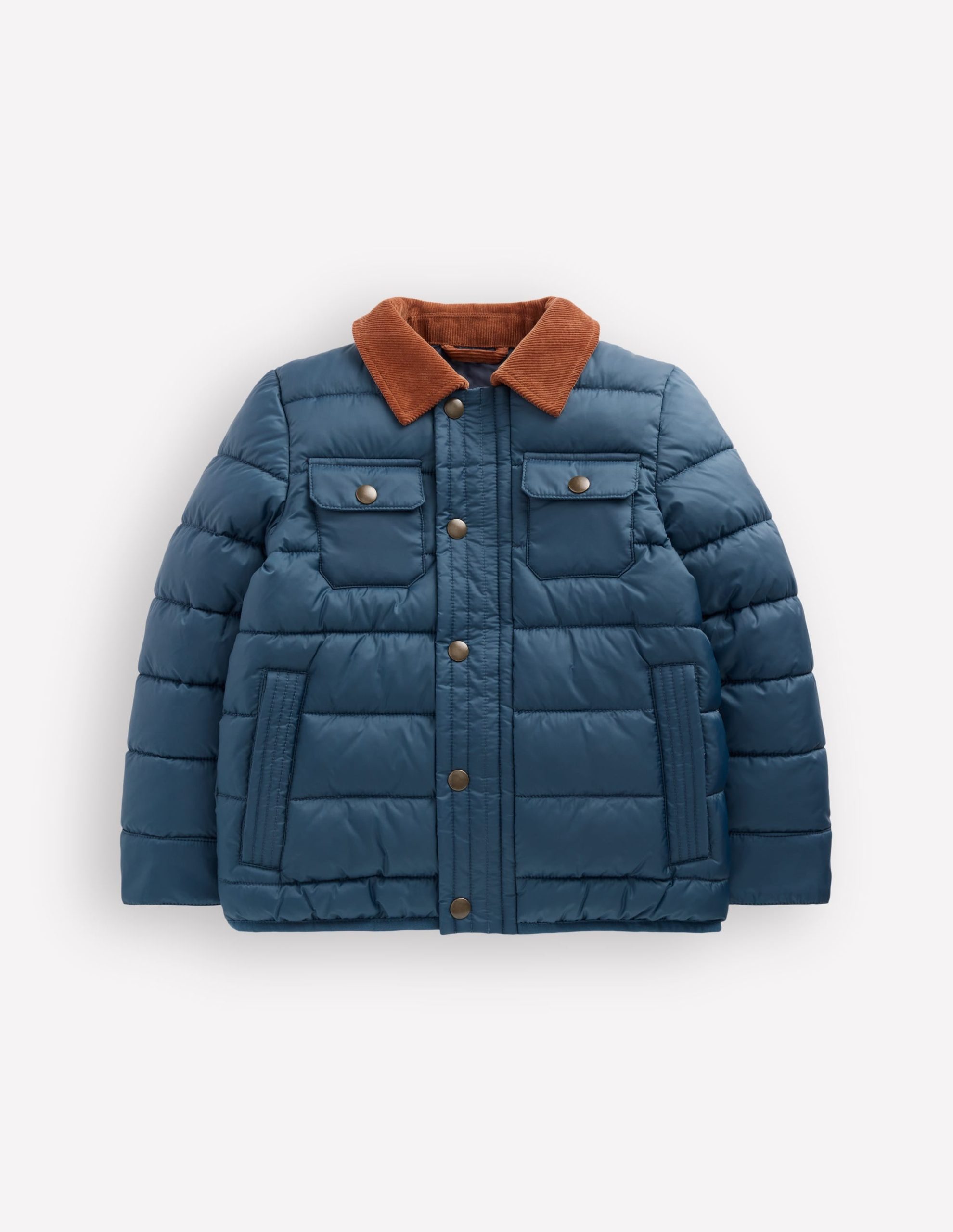 Smart Padded Jacket-Blue