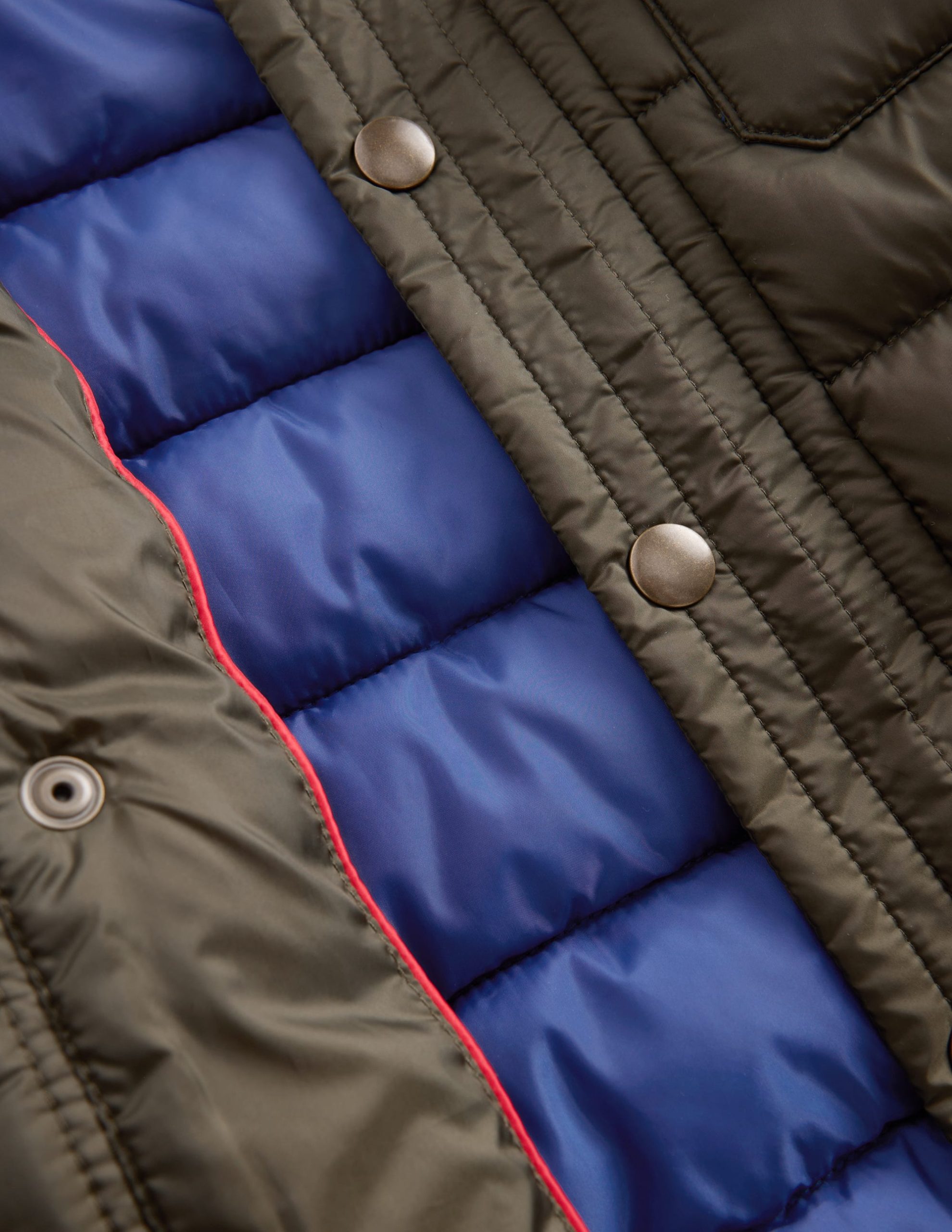 Smart Padded Jacket-Khaki - Image 5