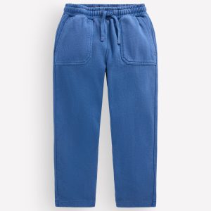 Garment Dye Sweatpants-Denim Blue