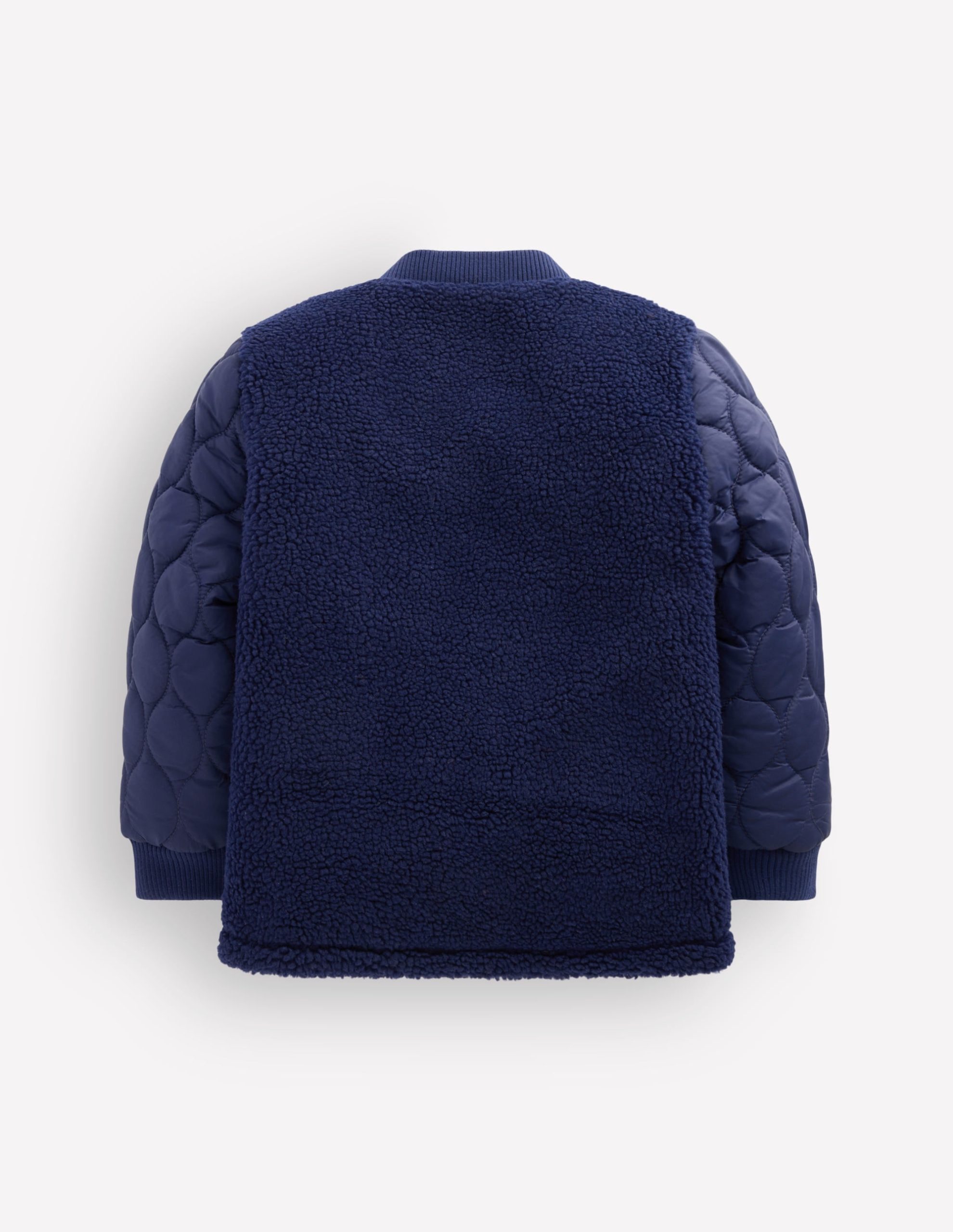 Borg Bomber Jacket-Medieval Blue - Image 2