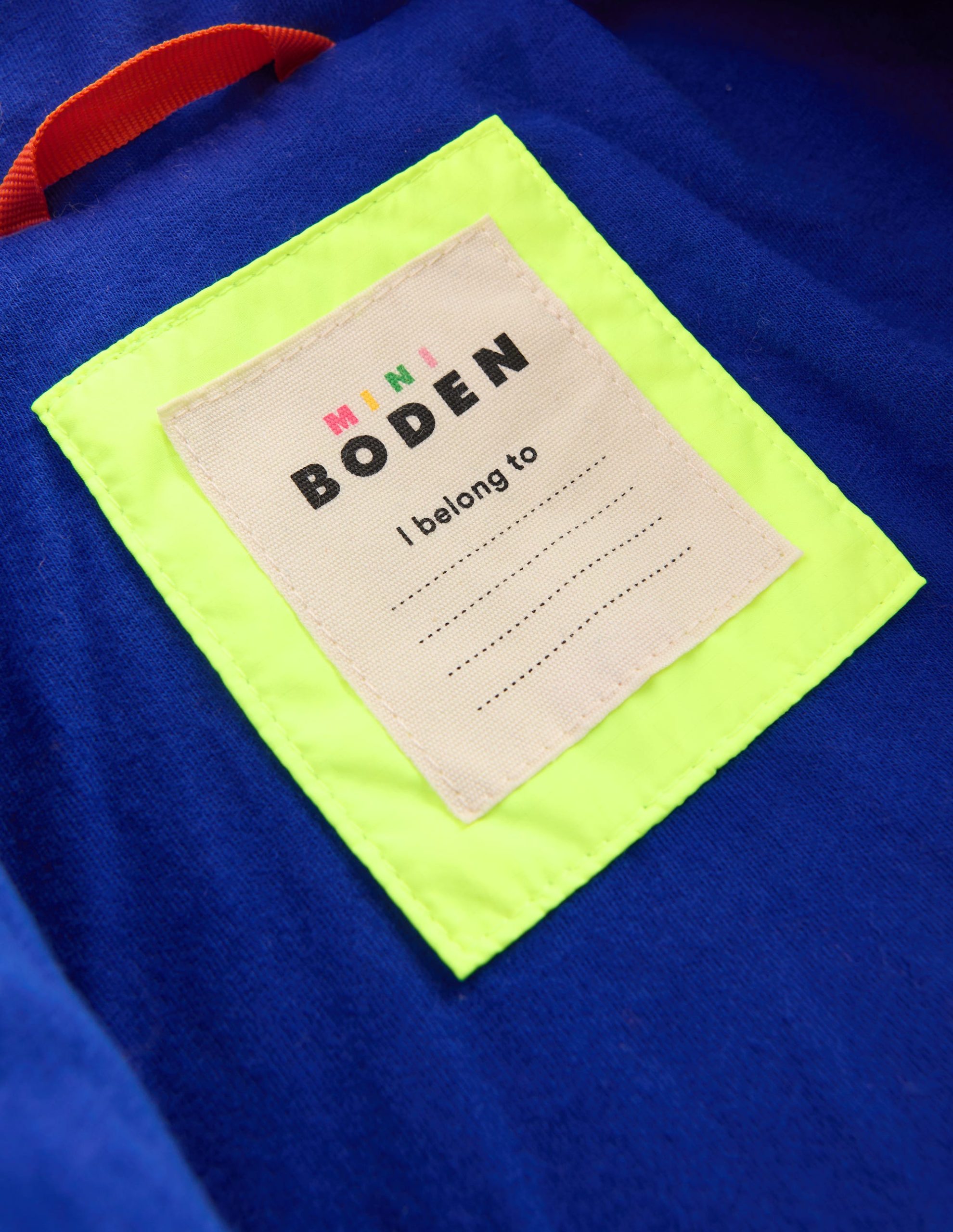 Cosy Colour Block Borg Jacket-Borg Yellow Colourblock - Image 4