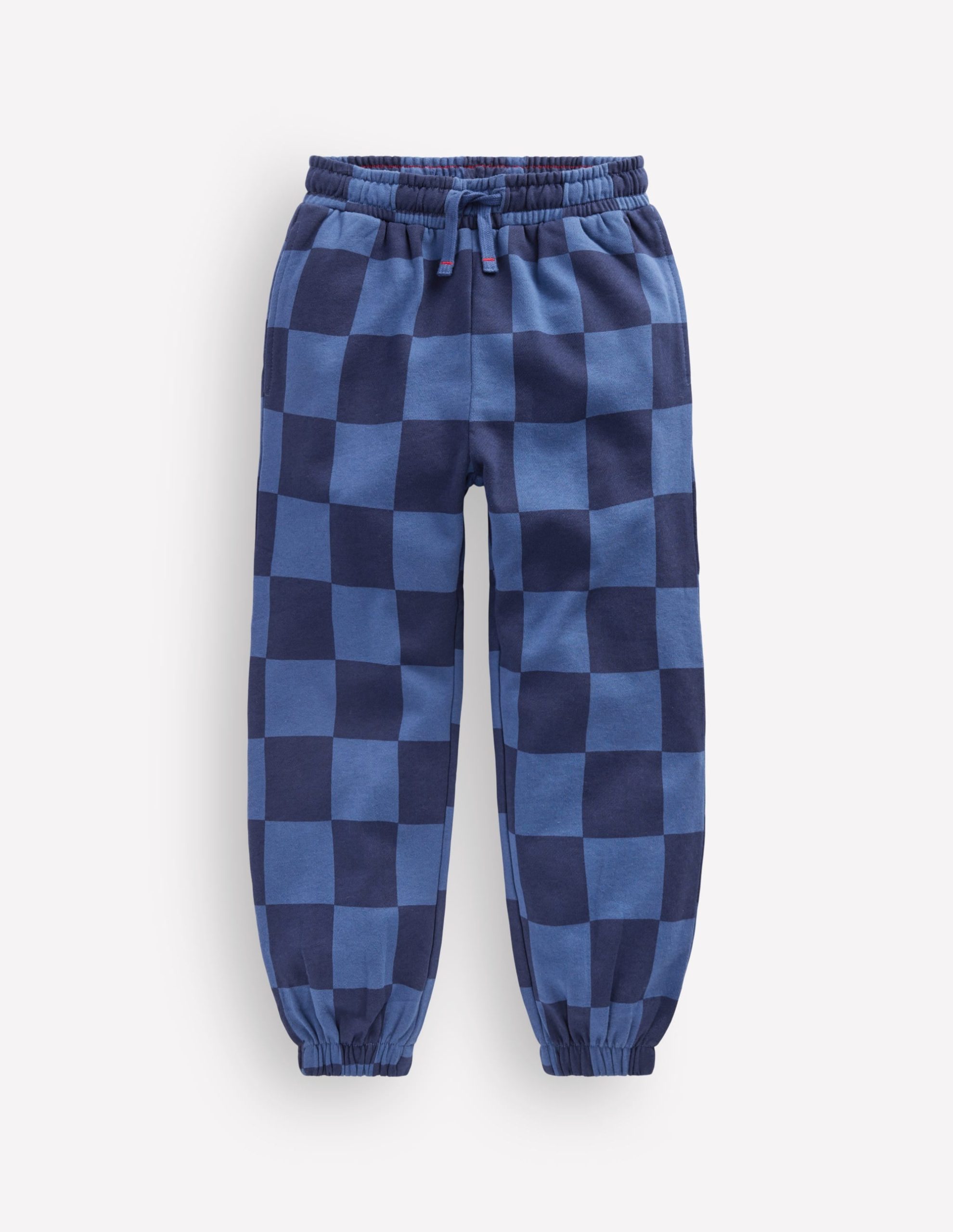 Printed Sweatpants-College Navy / Denim Blue