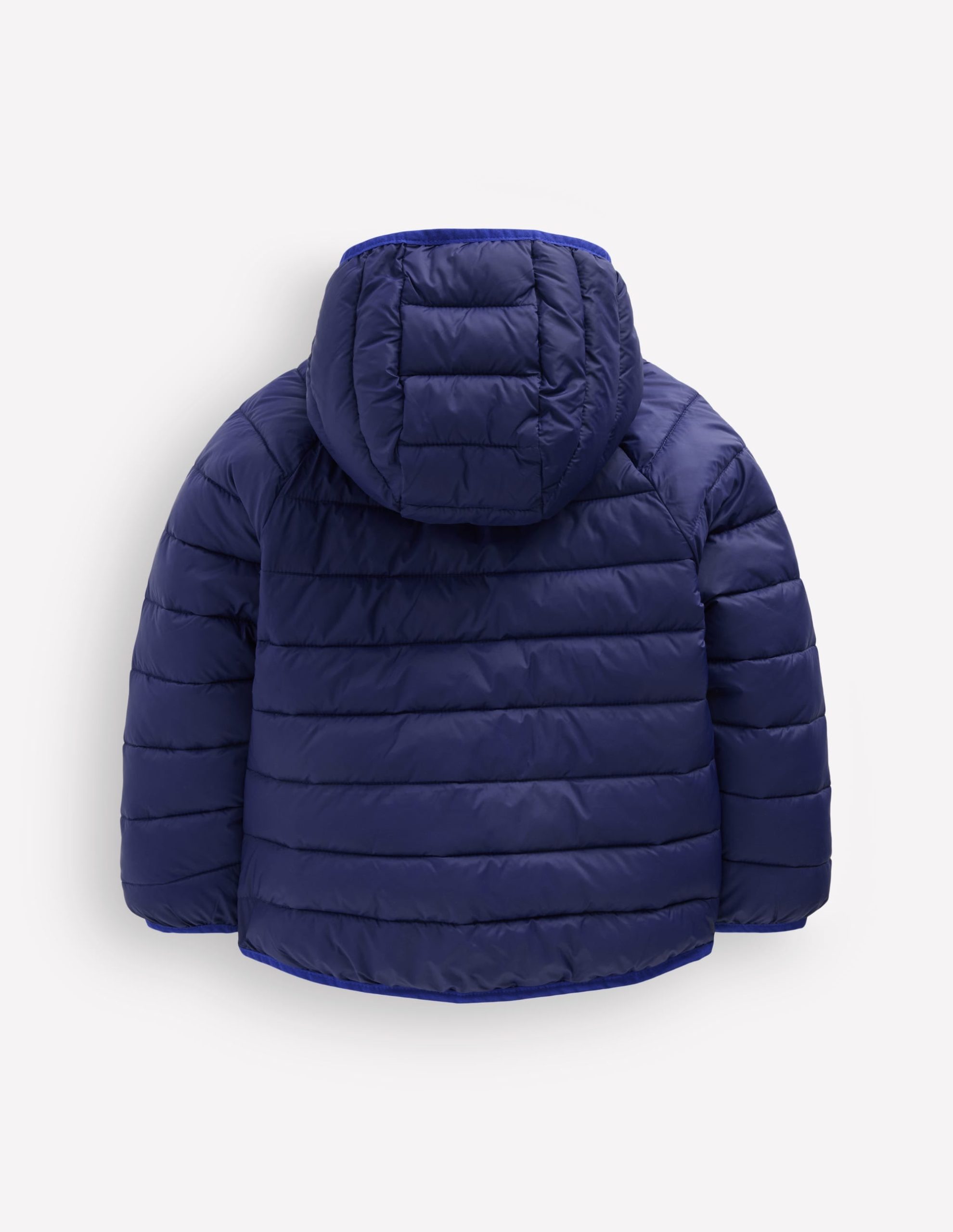 Pack-away Padded Jacket-College Navy - Image 2