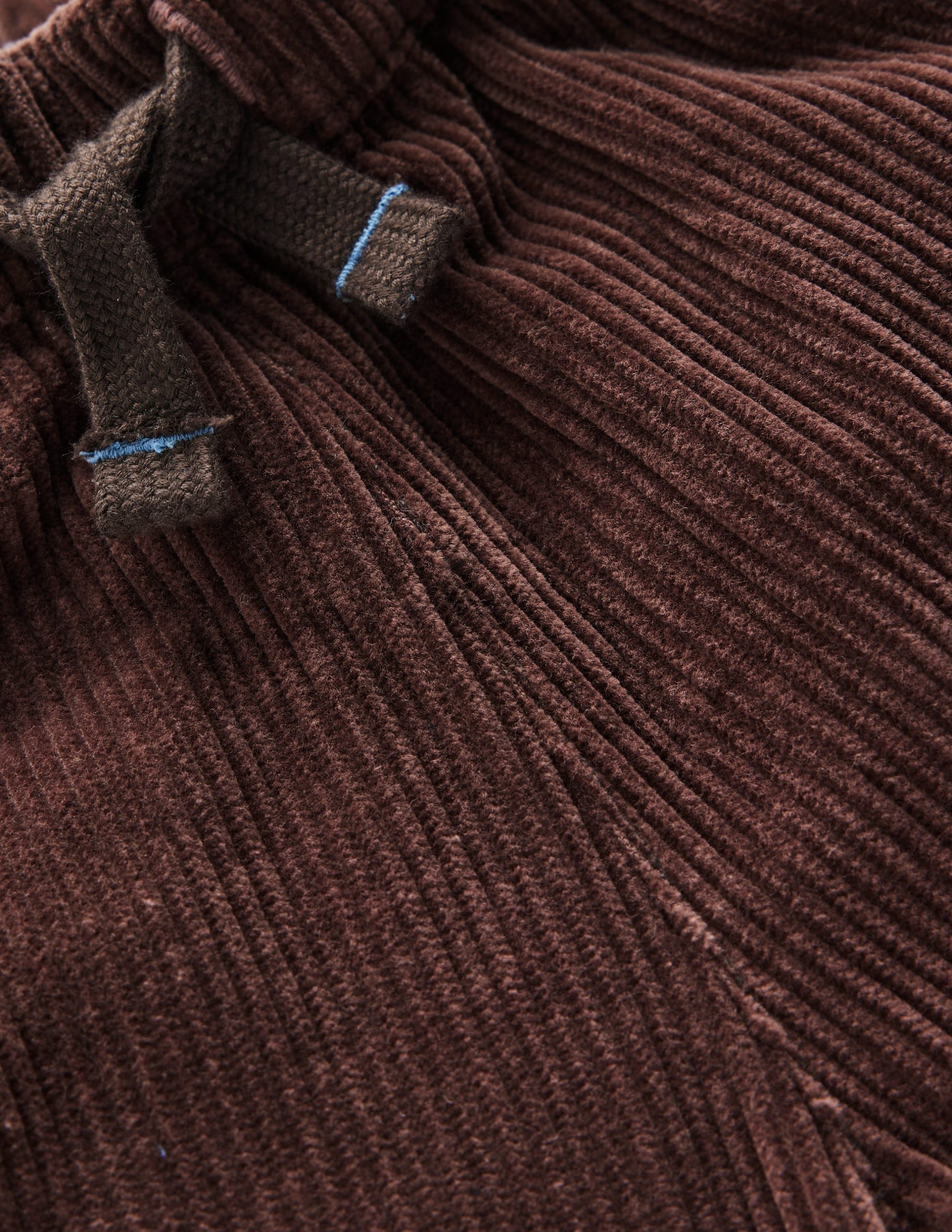 Easy Straight Cord Trousers-Java - Image 3