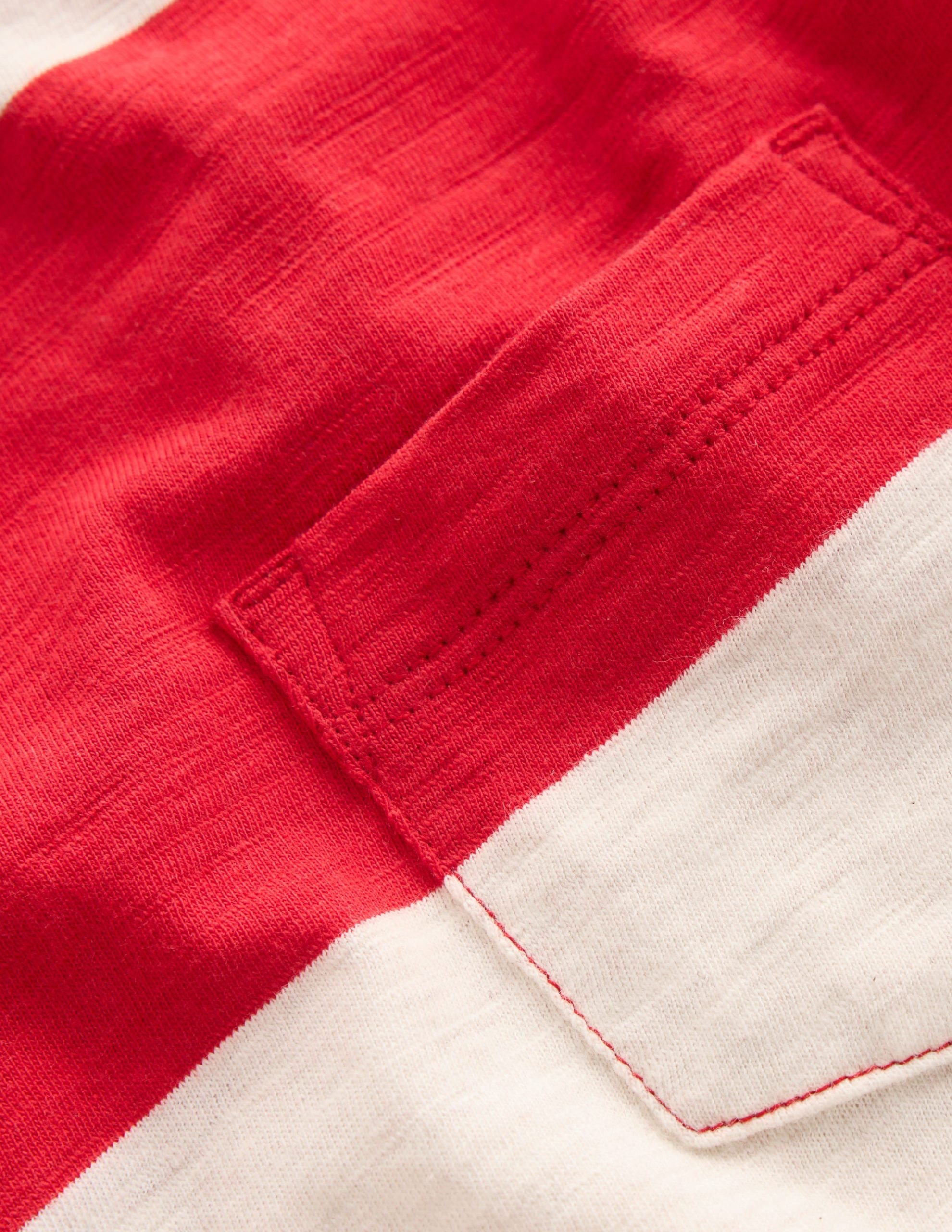 Everyday Long Sleeve T-Shirt-Merida Red / Ivory - Image 4