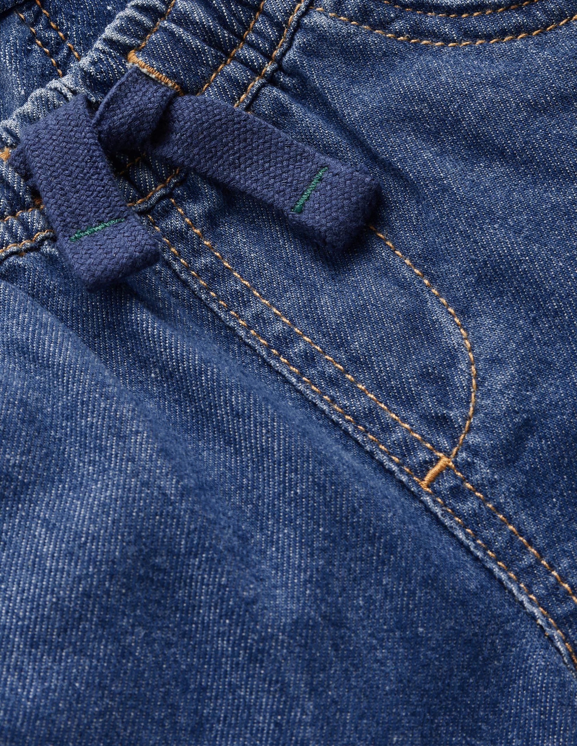 Easy Straight Pants-Denim - Image 4
