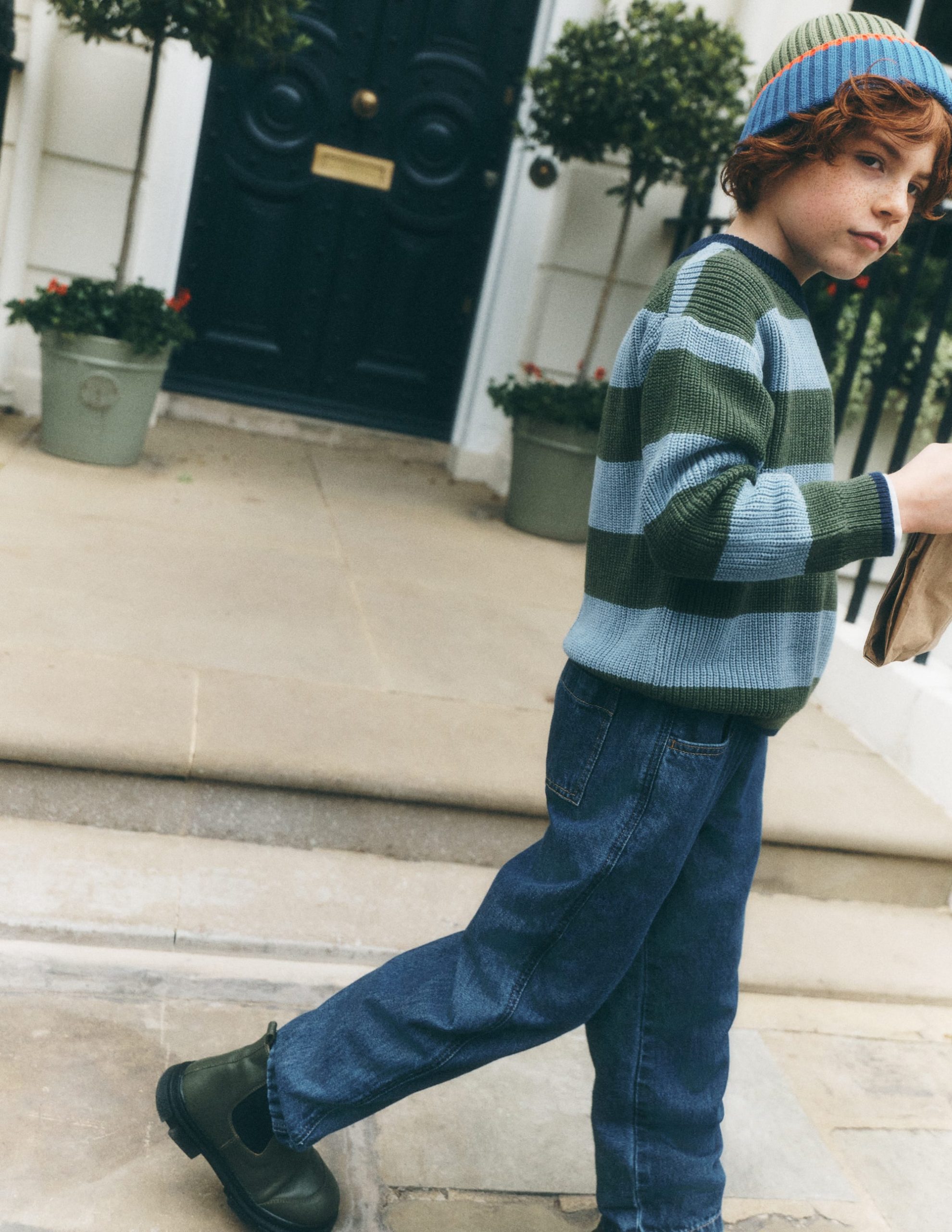 Easy Straight Pants-Denim - Image 5