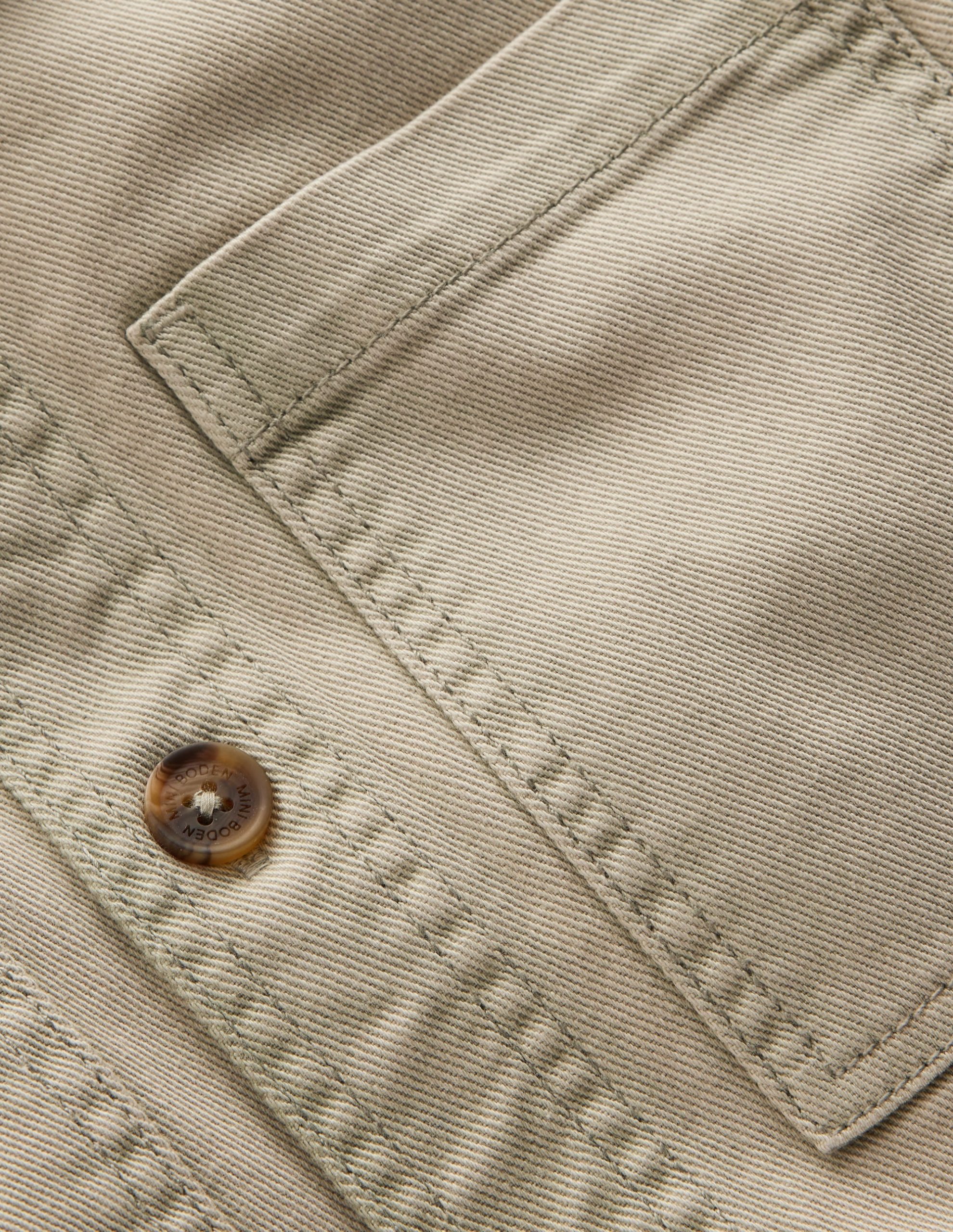 Front Pocket Overshirt-ACID WASH GREEN - Image 3
