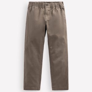 Easy Straight Chinos-Grey Walnut