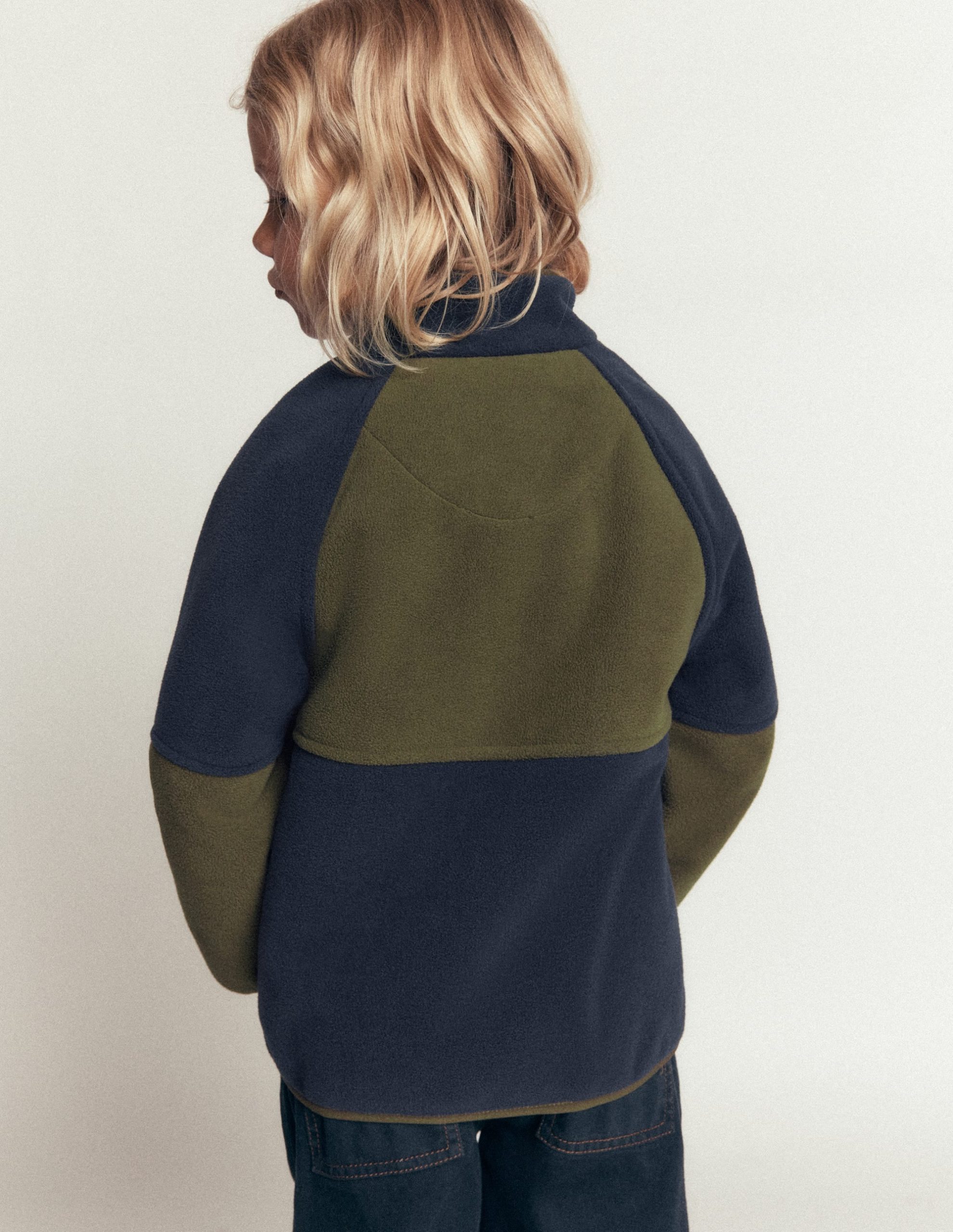 Cosy Windproof Fleece-Khaki - Image 2