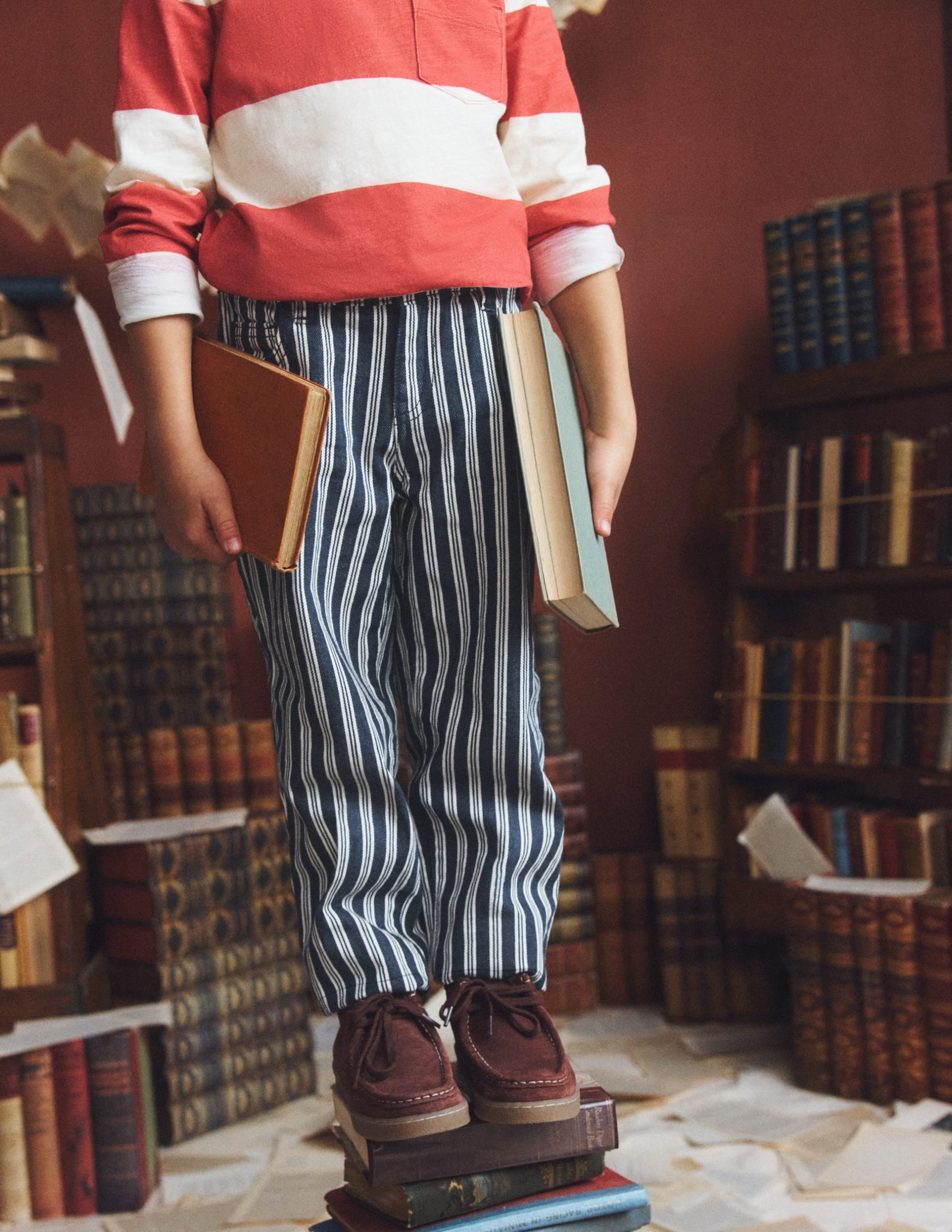 Regular Straight Jeans-Pin Stripe - Image 5