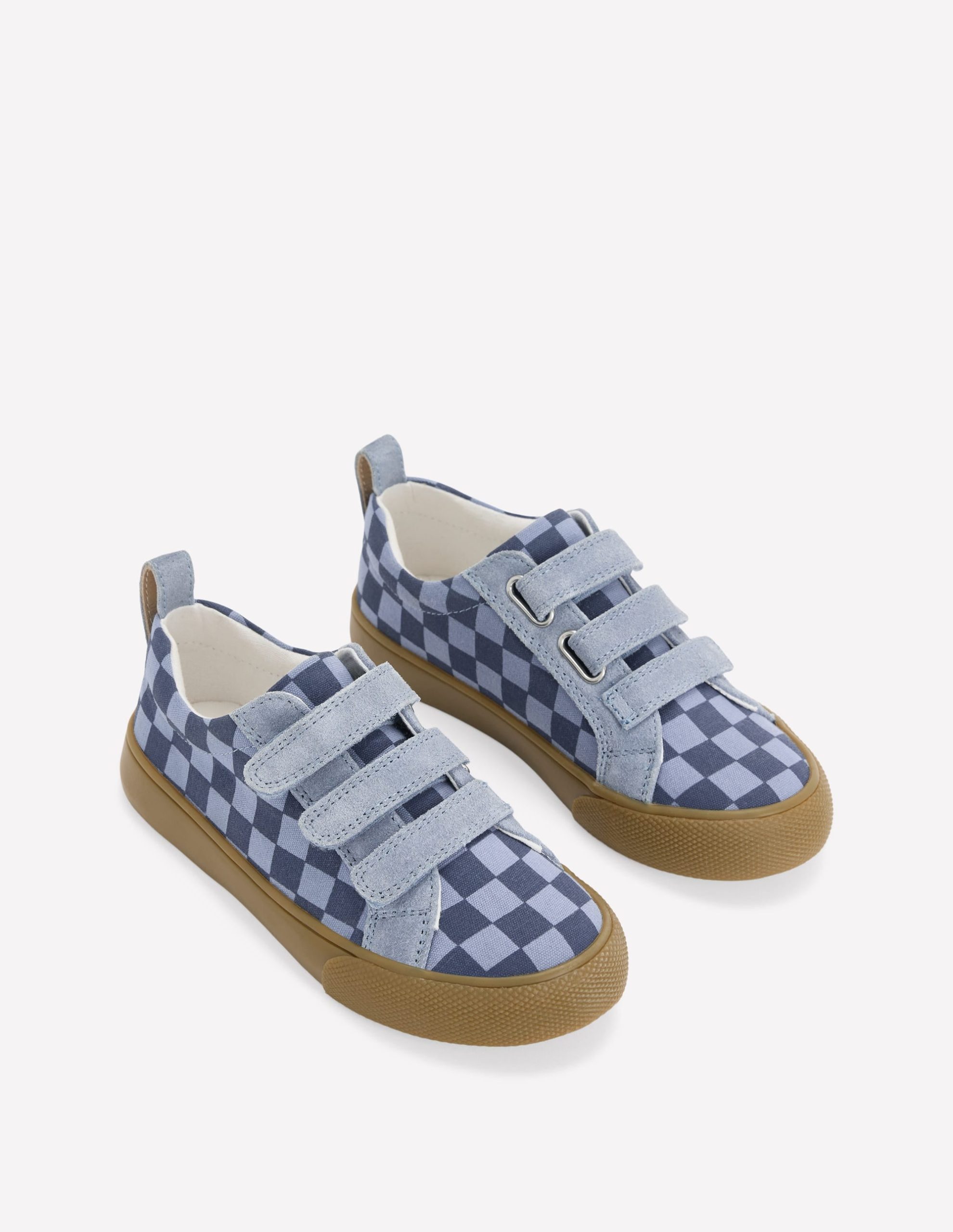 Low Tops-Checkerboard Blue - Image 2
