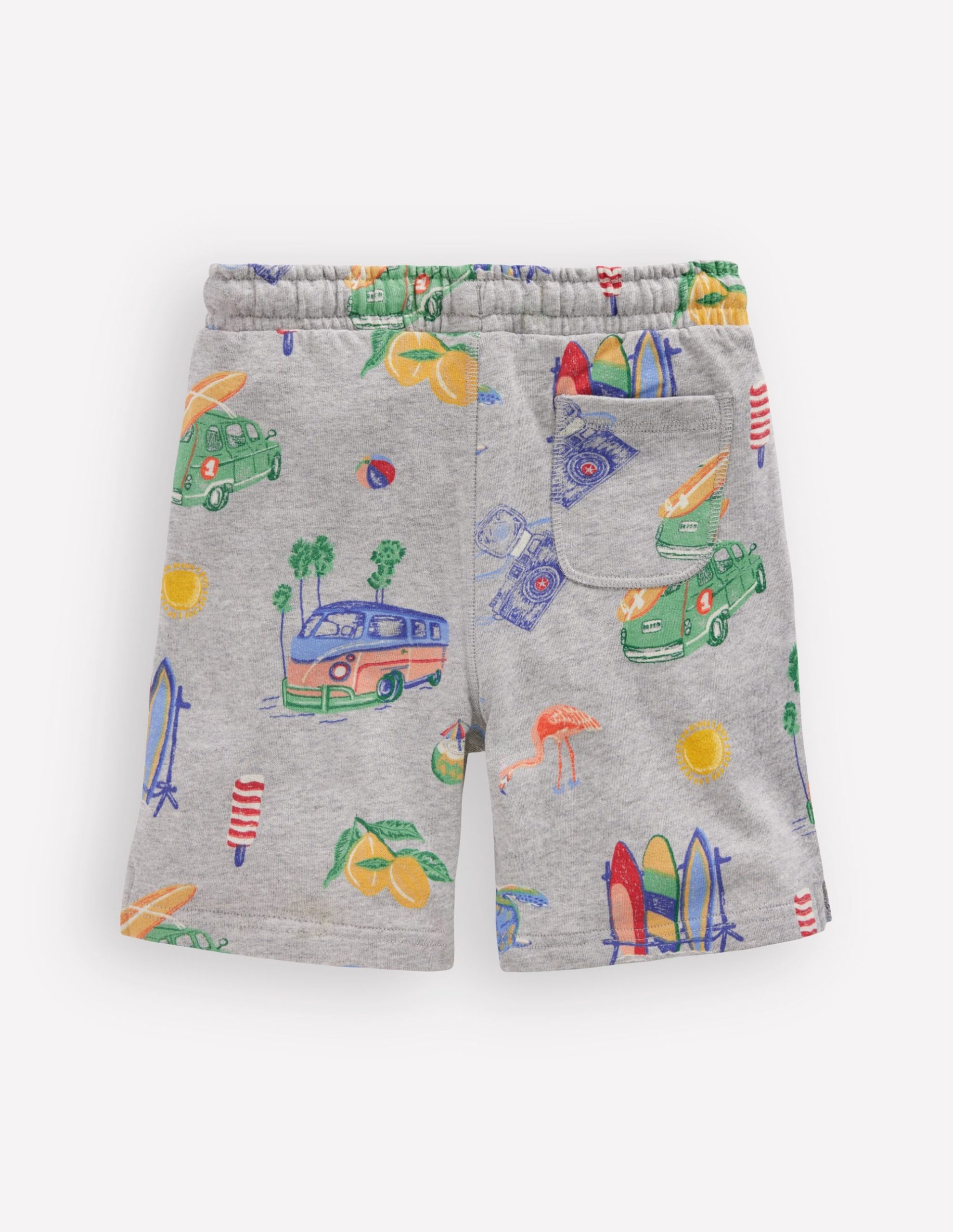 Printed Shorts-Chambray Holiday - Image 2