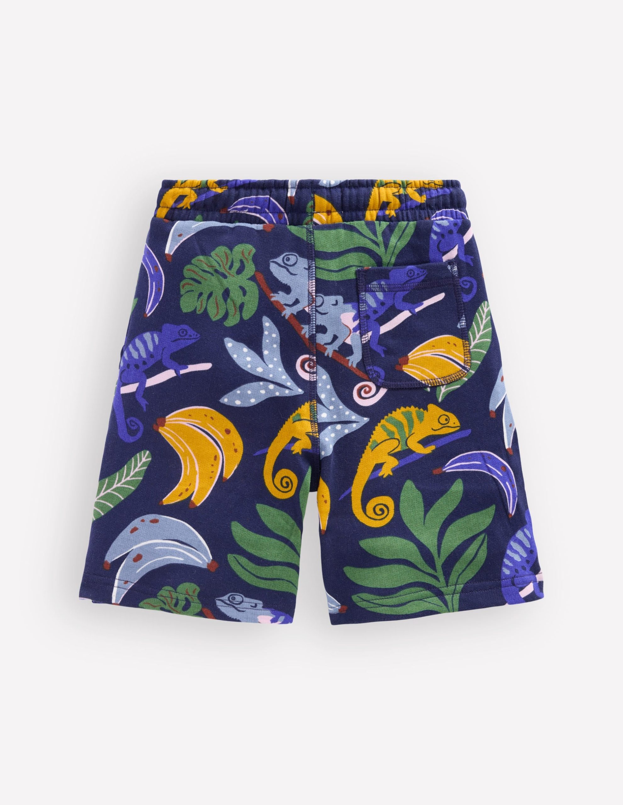 Printed Shorts-Navy Chameleon - Image 2