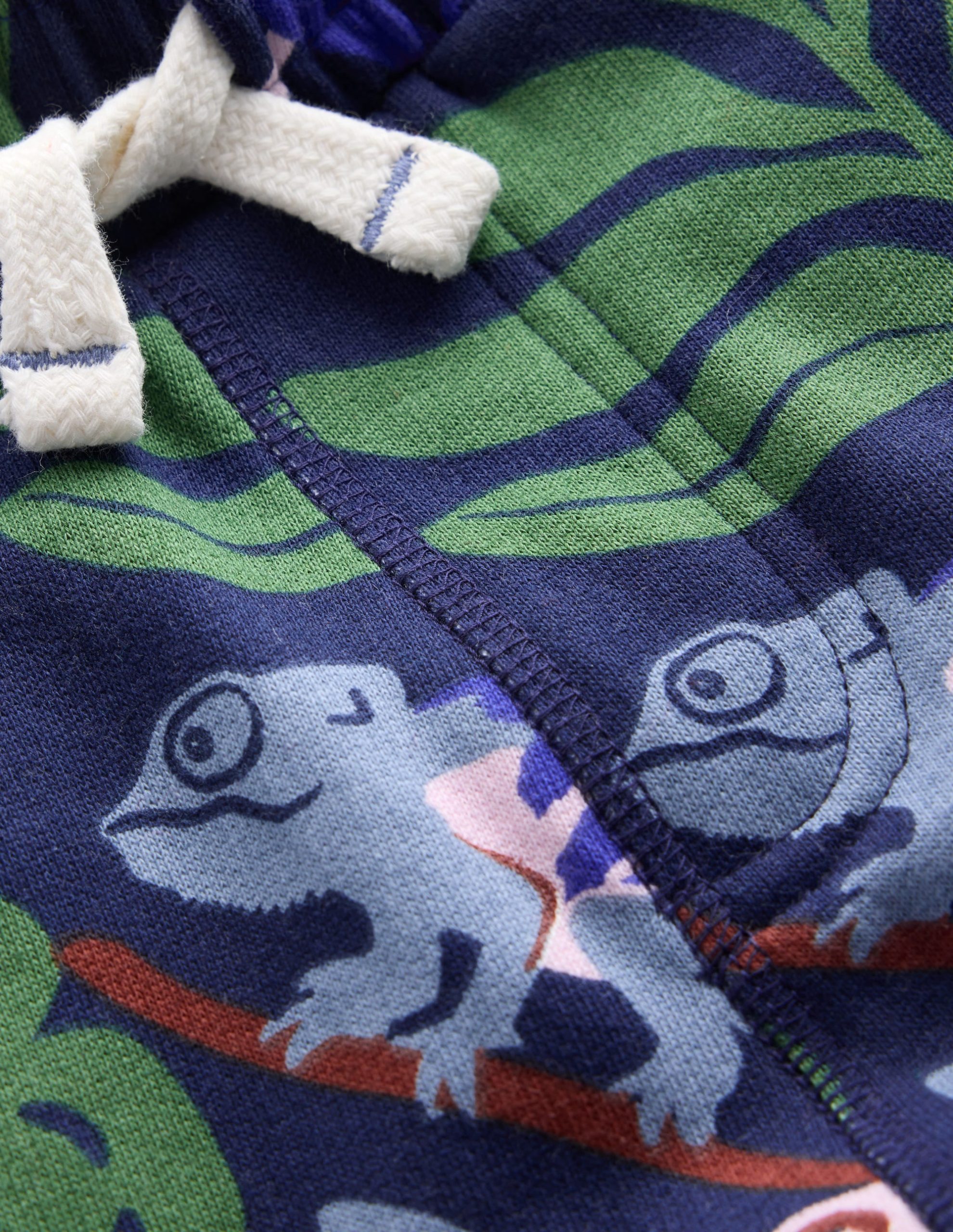 Printed Shorts-Navy Chameleon - Image 3