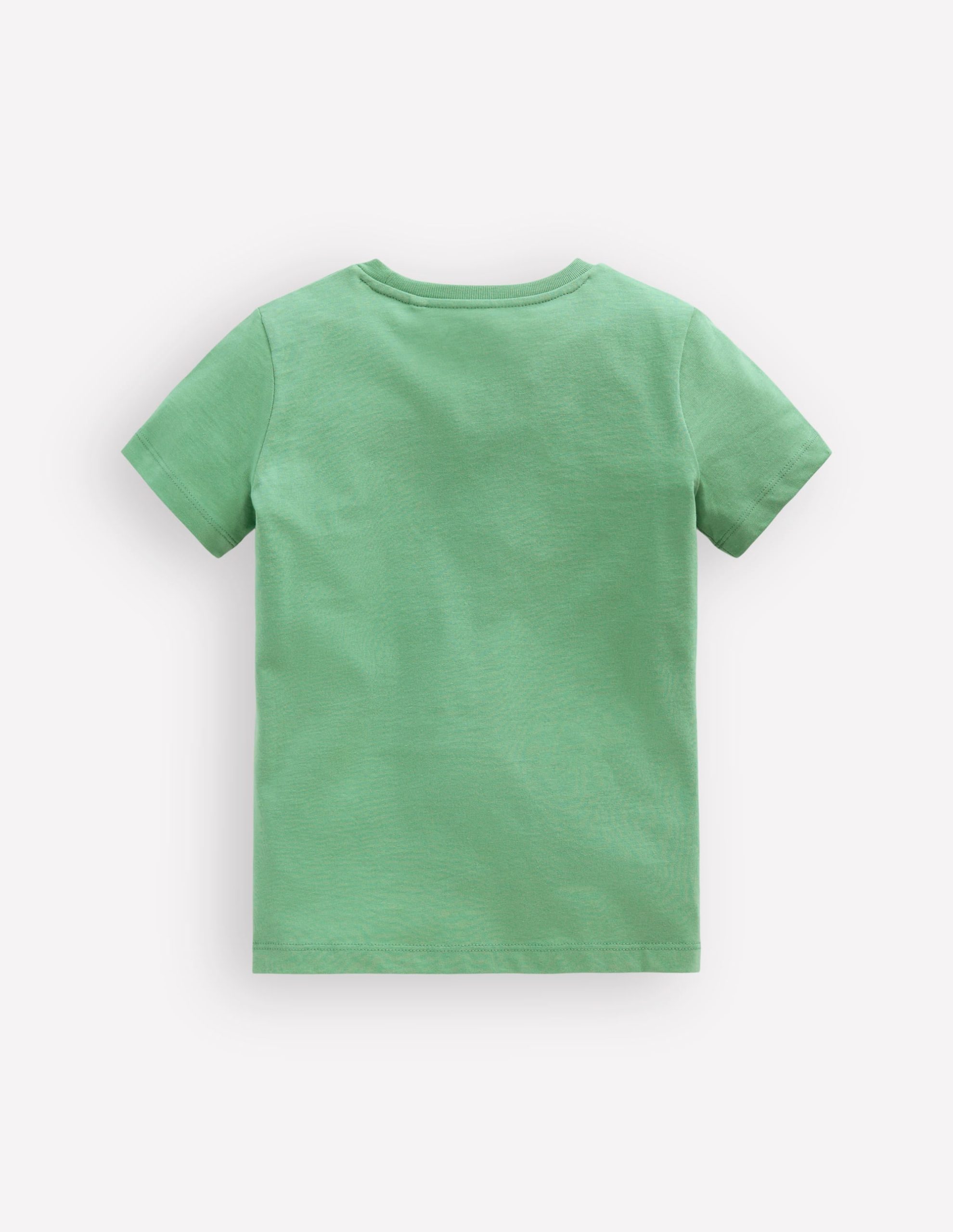 Short Sleeve Graphic T-shirt-Csarite Green Camelion - Image 2