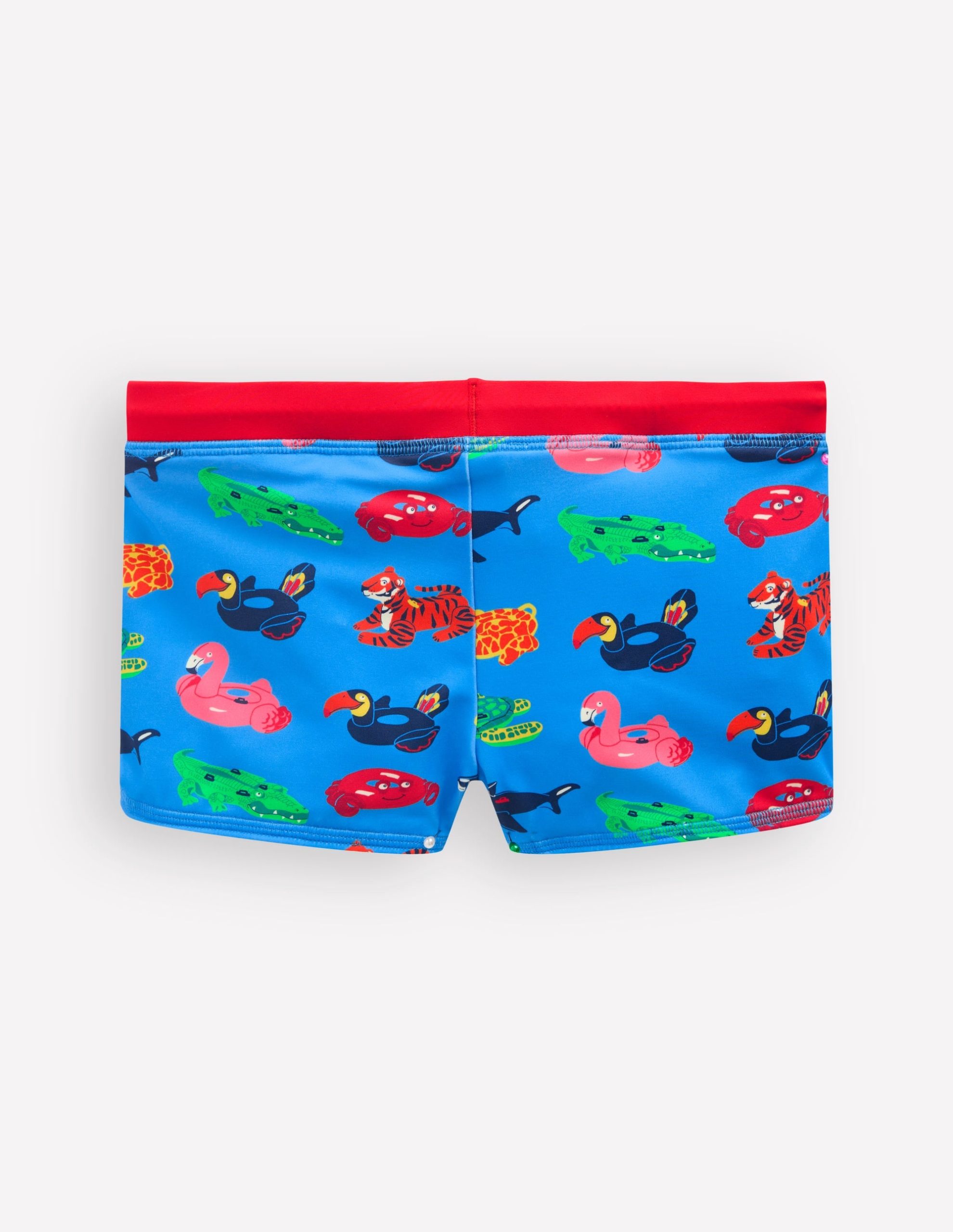 Swim Trunks-Malibu Blue Pool Floats - Image 2