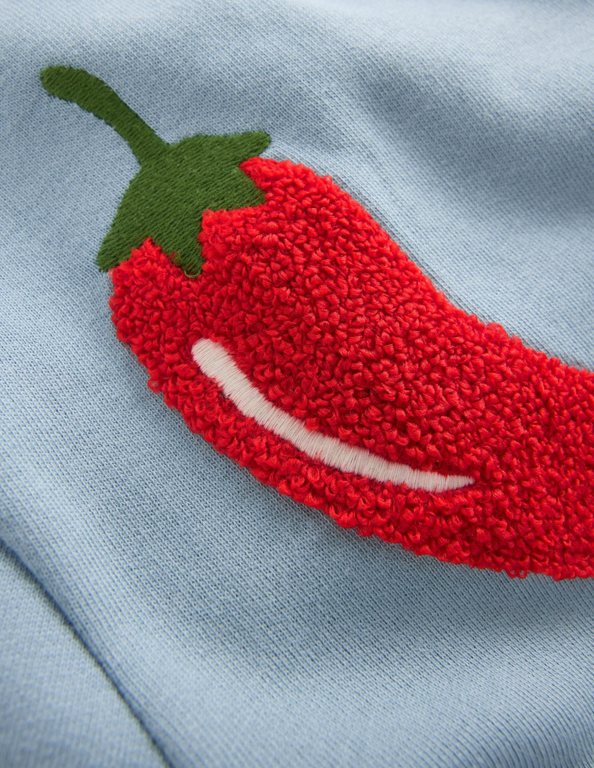 Fun Sweatshirt-Seamist Blue Chillies - Image 3