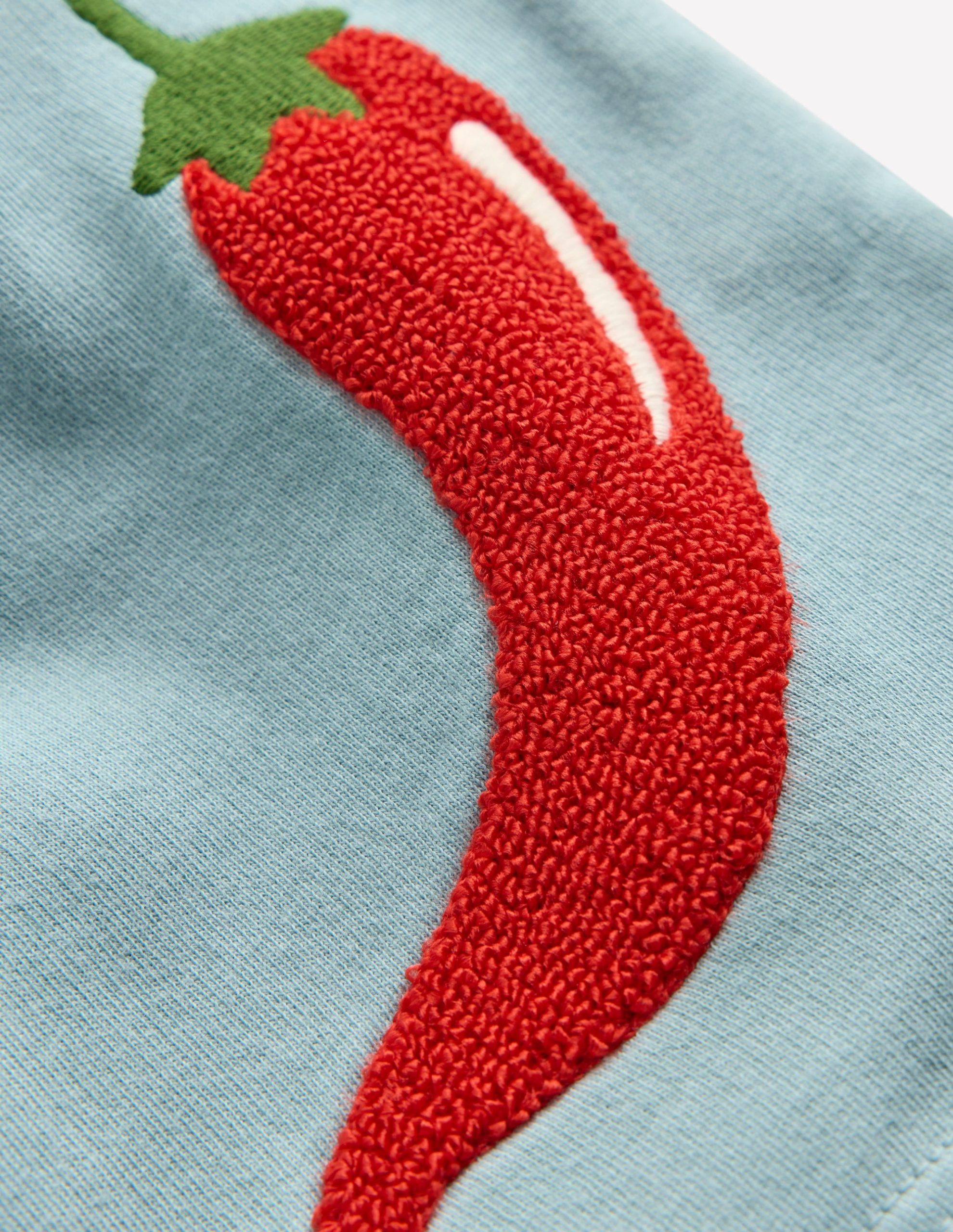 Fun Sweatshorts-Seamist Blue Chillies - Image 3