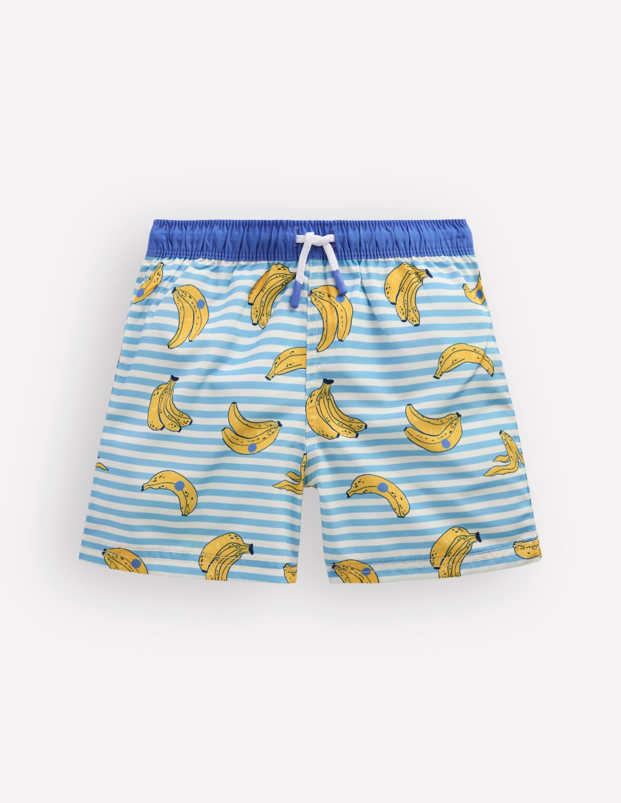 Swim Shorts-Multi Banana Stripe