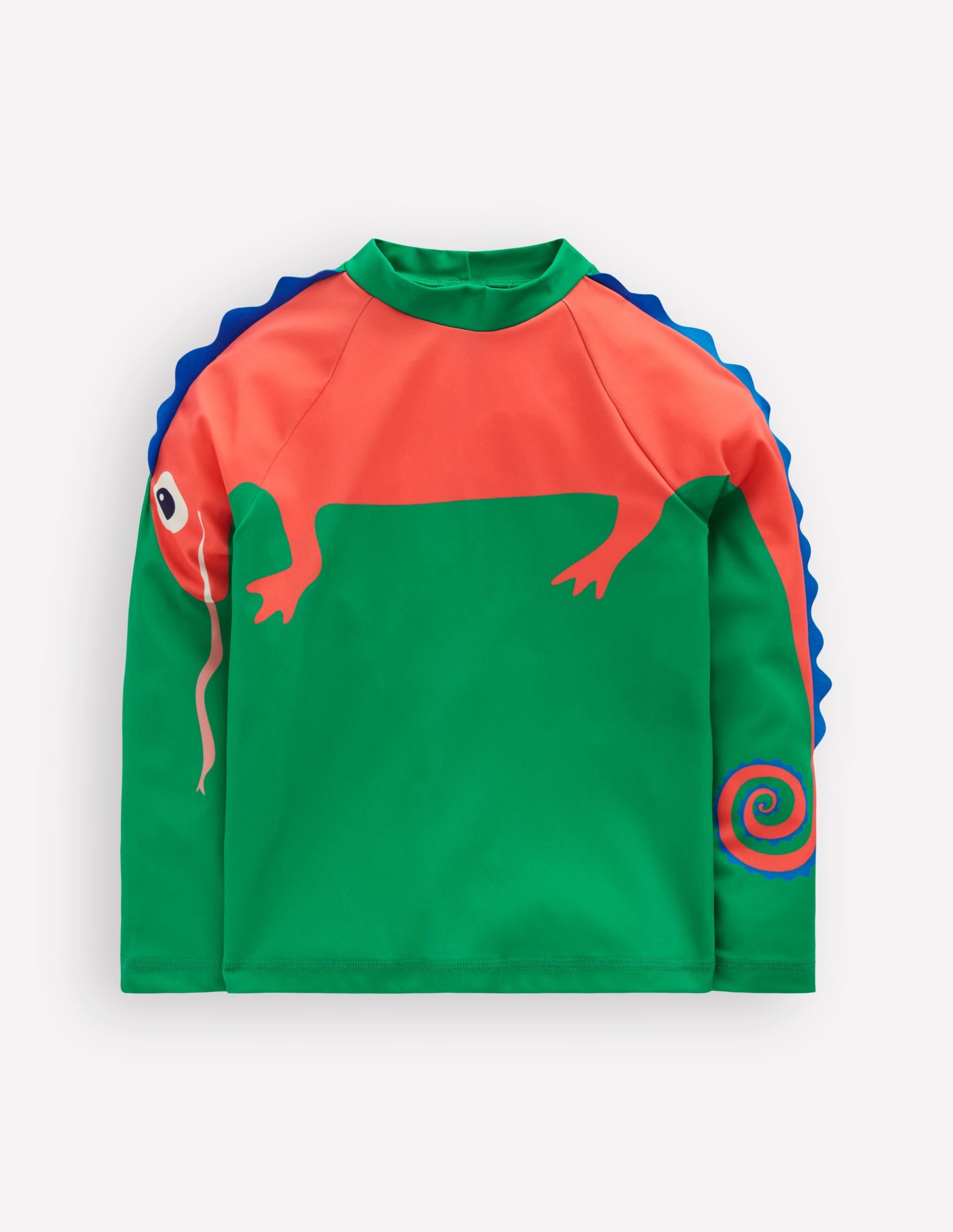 Sun Safe Fun Rash Vest-Shady Green Chameleon - Image 3