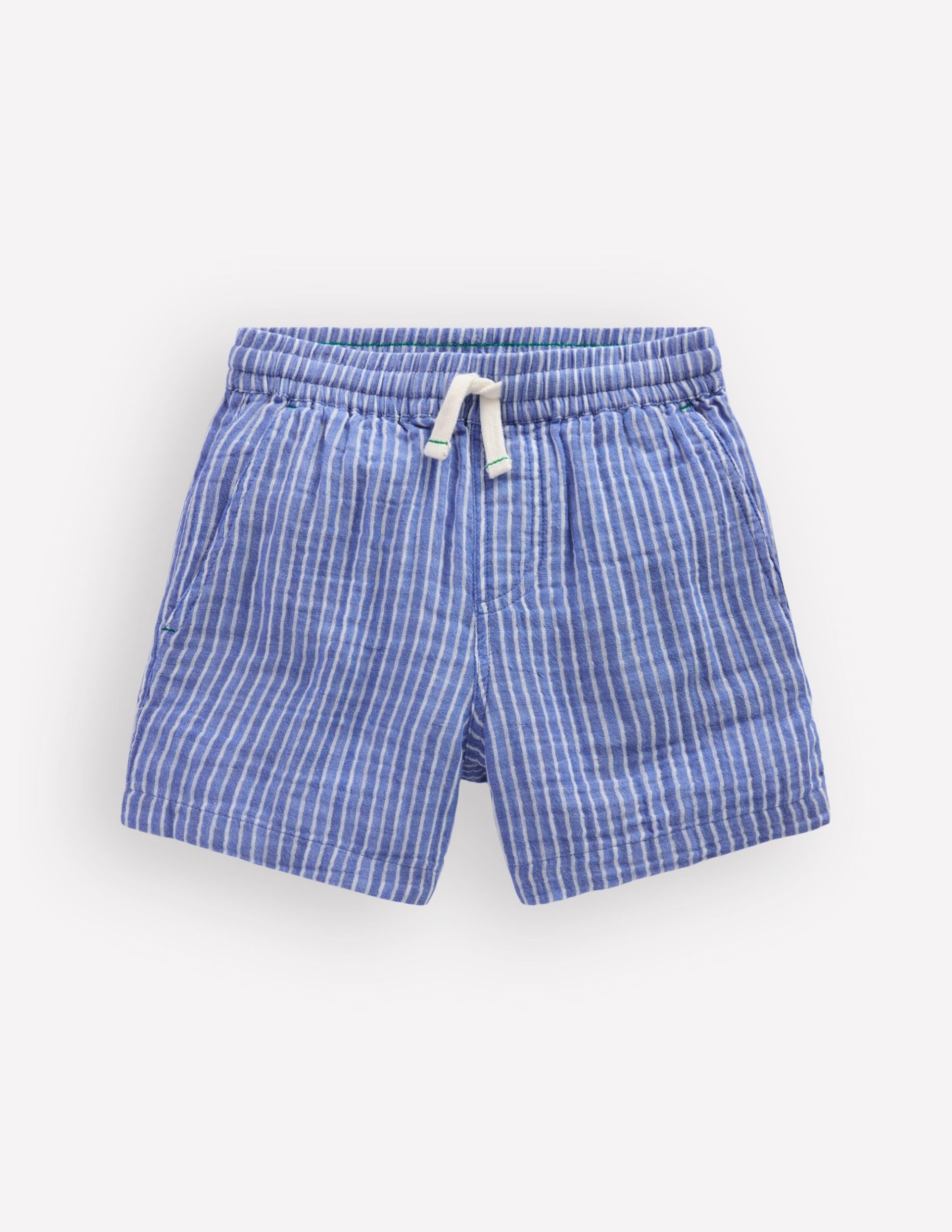 Double Cloth Shorts-Ticking Stripe - Image 3